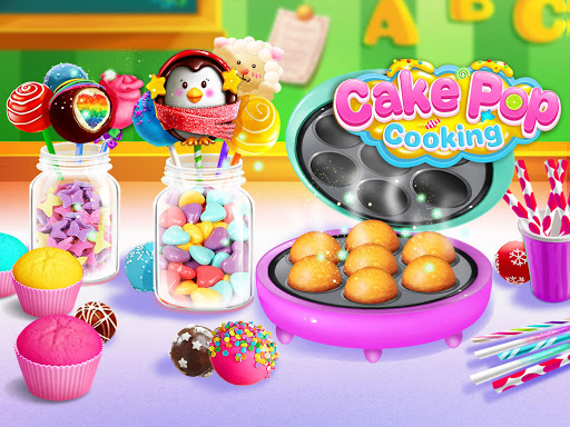 اسکرین شات 1 بازی Cake Pop Cooking!