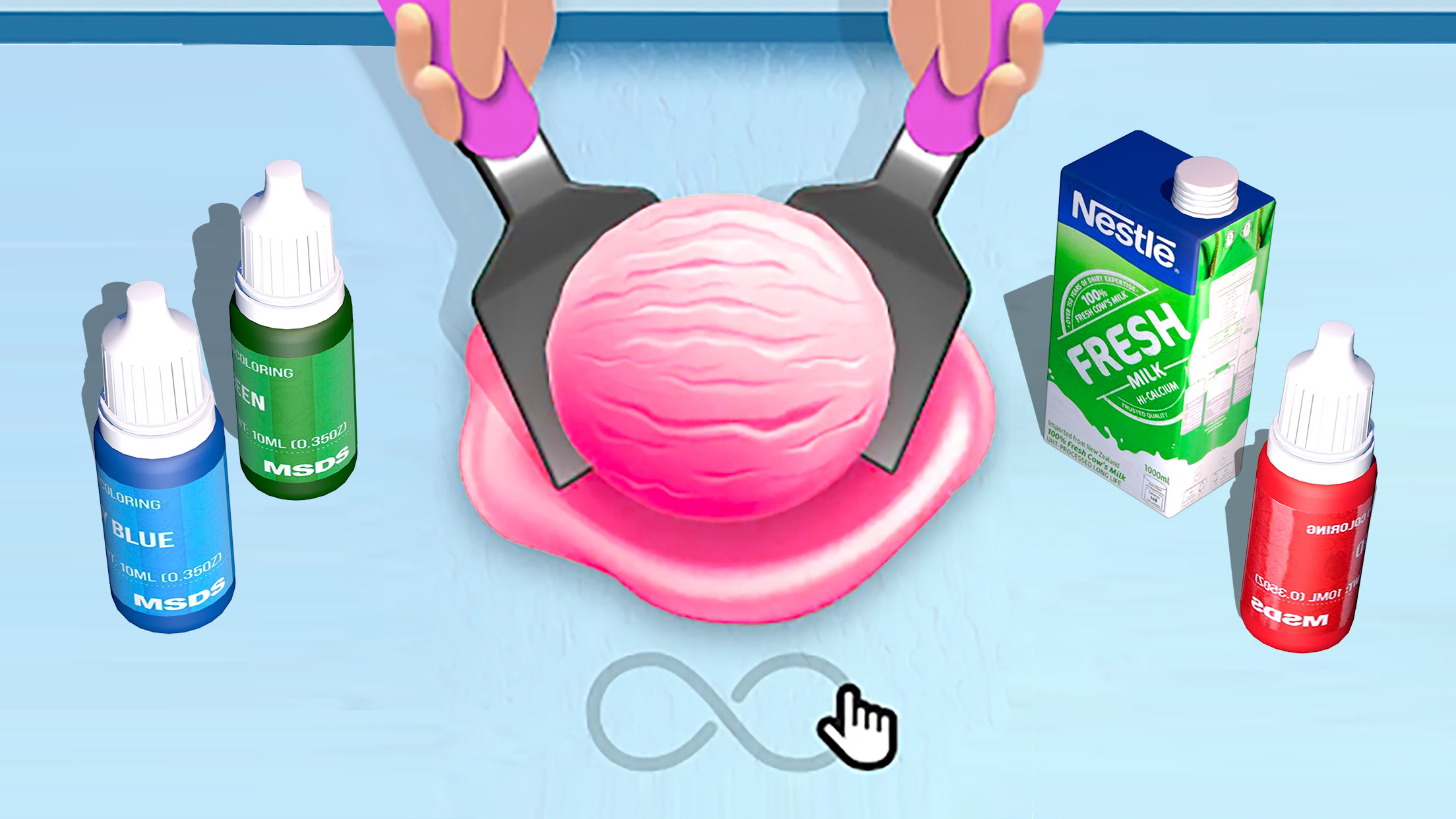 اسکرین شات 1 بازی Ice Cream Games: Rainbow Maker