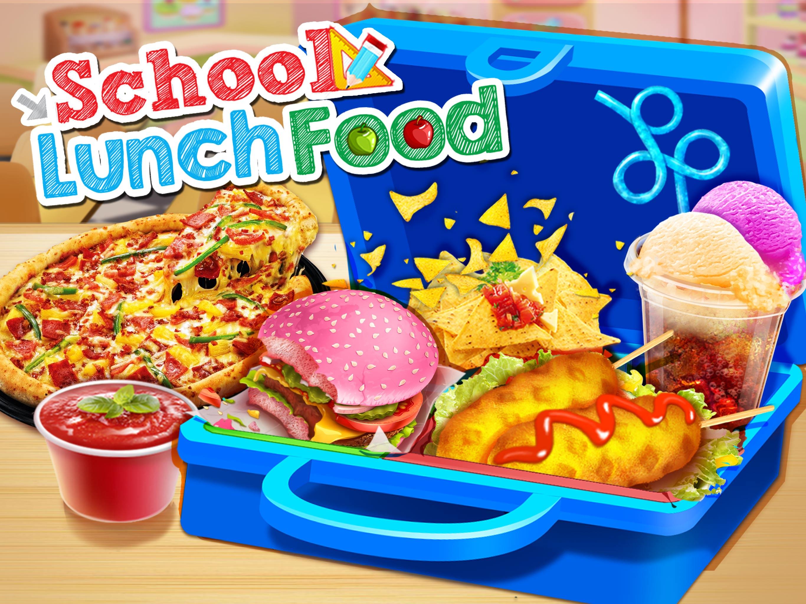 اسکرین شات 1 بازی Lunch Maker Food Cooking Games