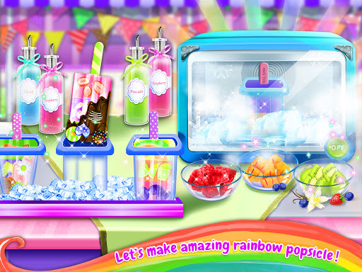 اسکرین شات 6 بازی Summer Rainbow Frozen Foods！