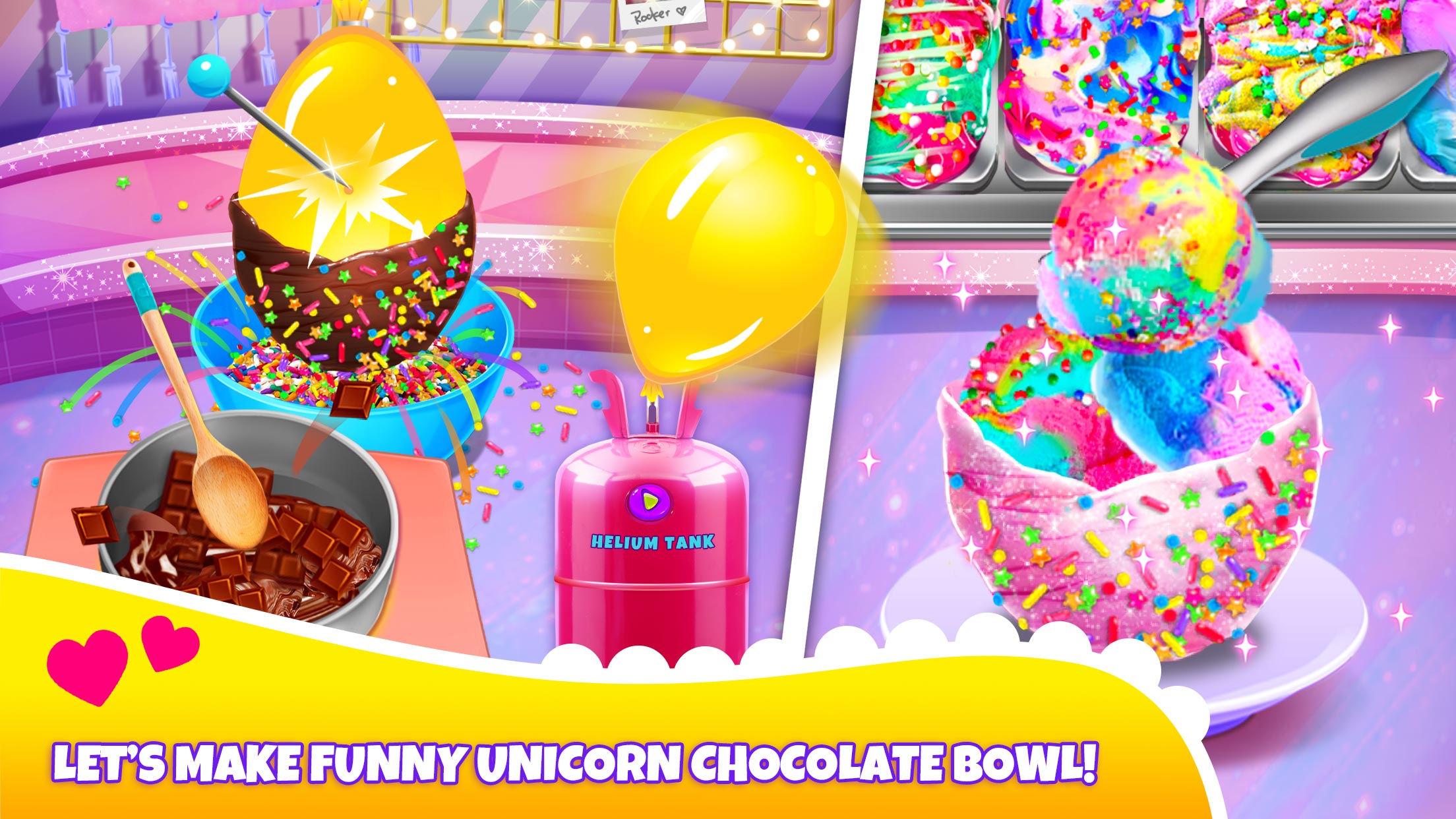 اسکرین شات 4 بازی Girl Games: Unicorn Cooking