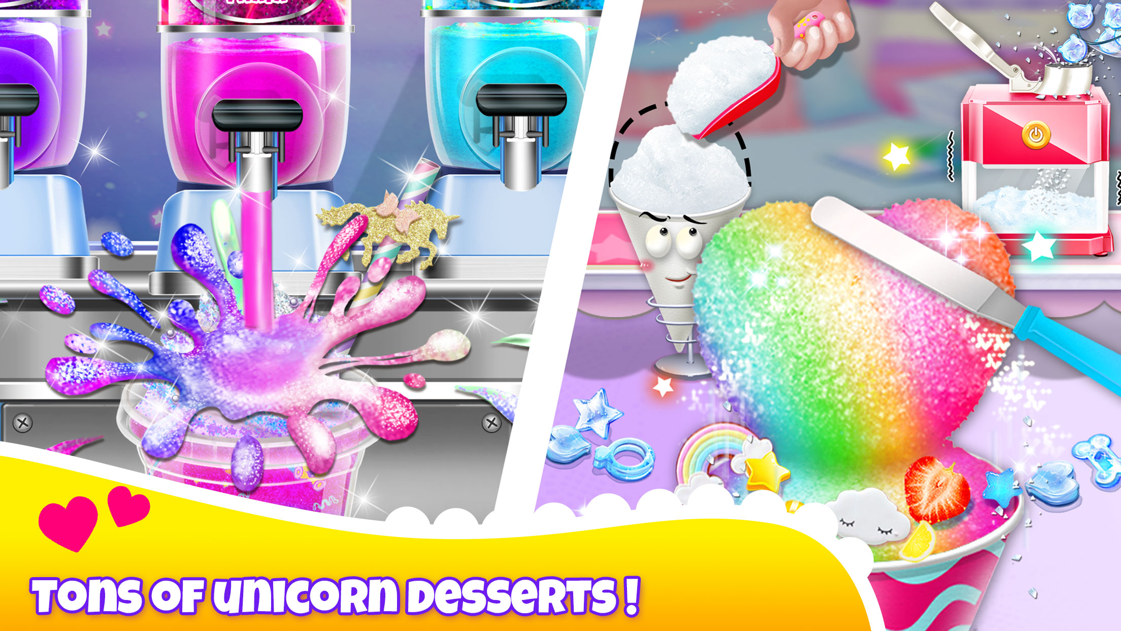 اسکرین شات 3 بازی Girl Games: Unicorn Cooking