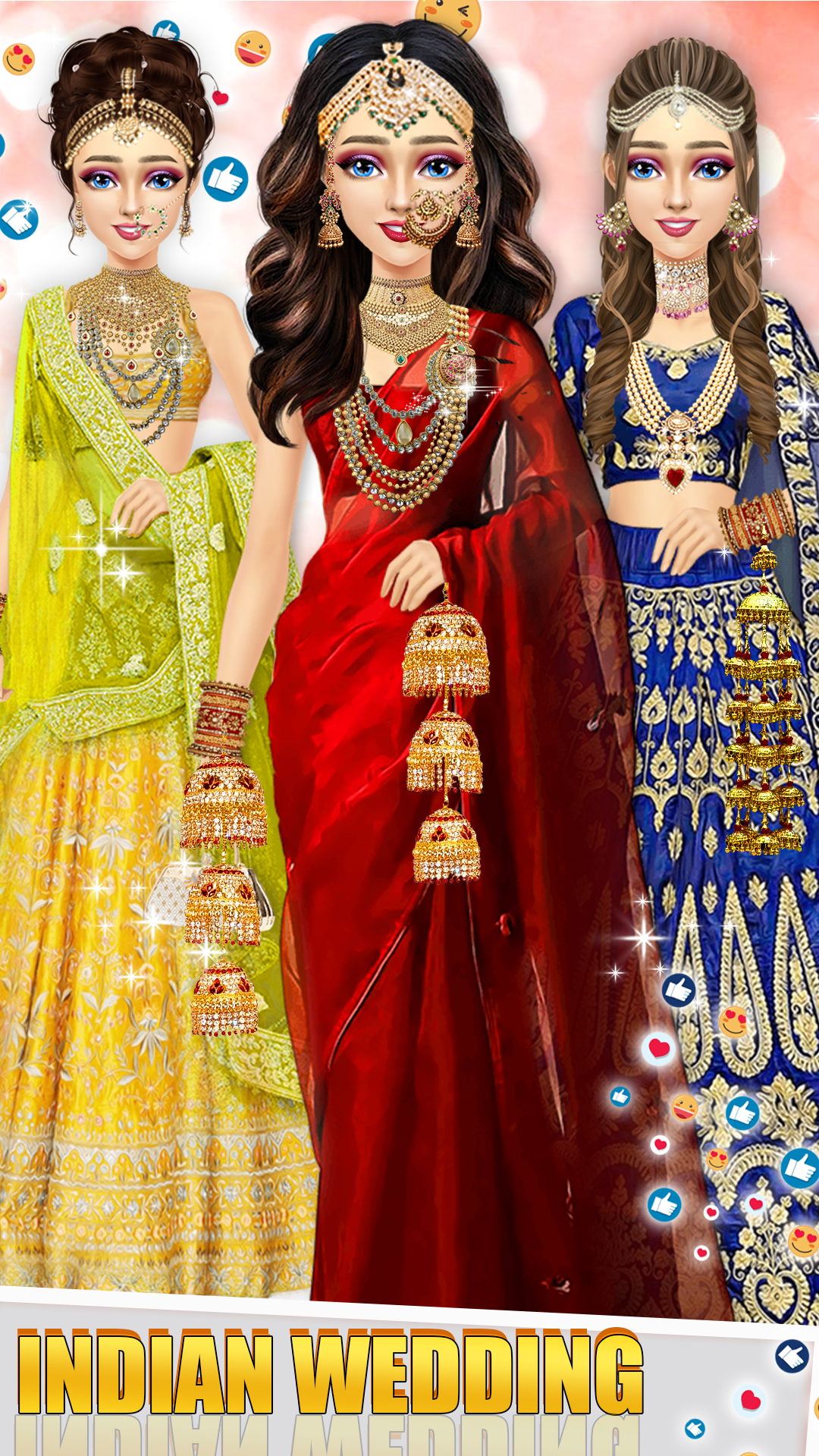 اسکرین شات 1 بازی Indian Wedding Lehenga Game