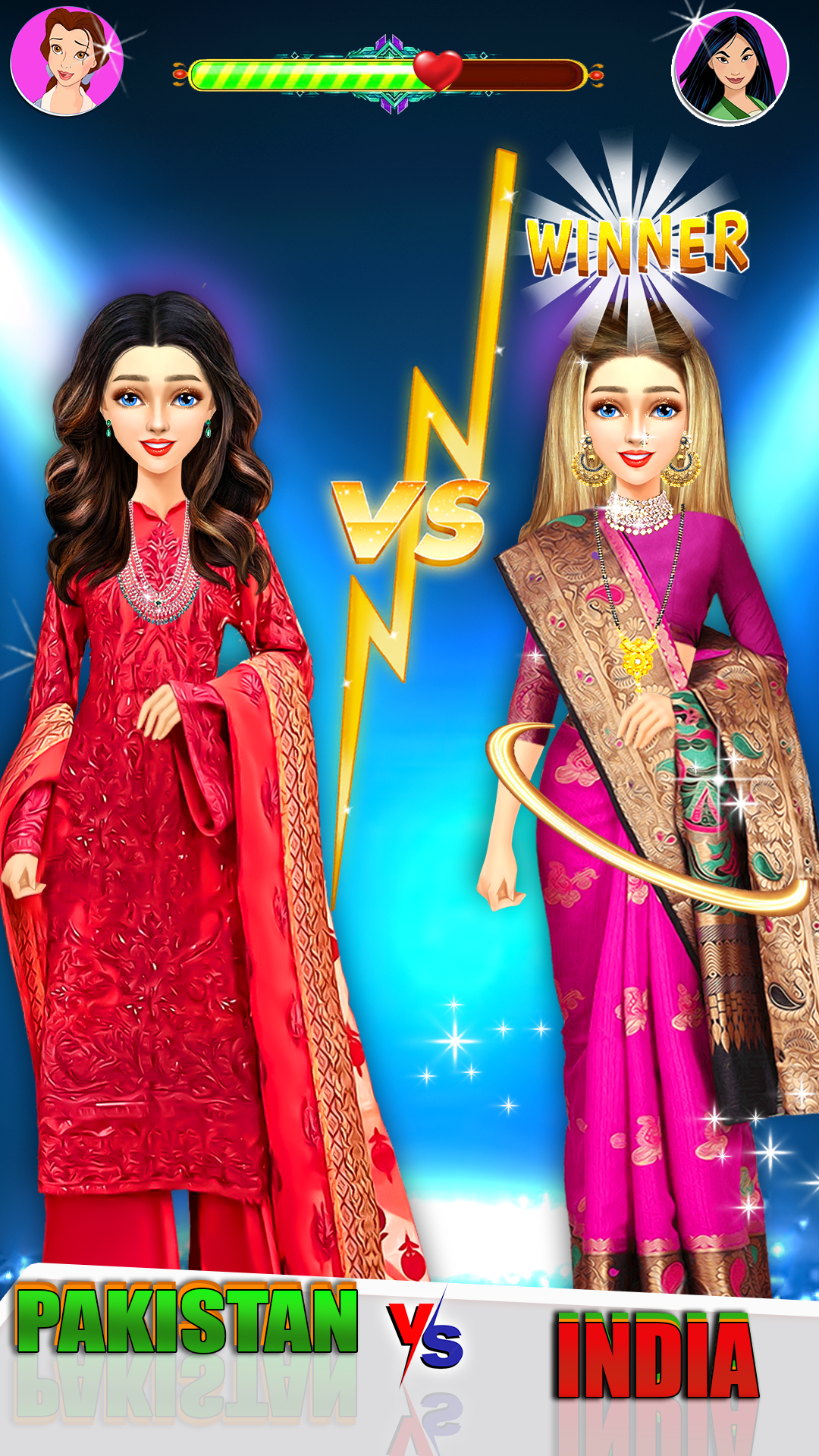 اسکرین شات 2 بازی Indian Wedding Lehenga Game
