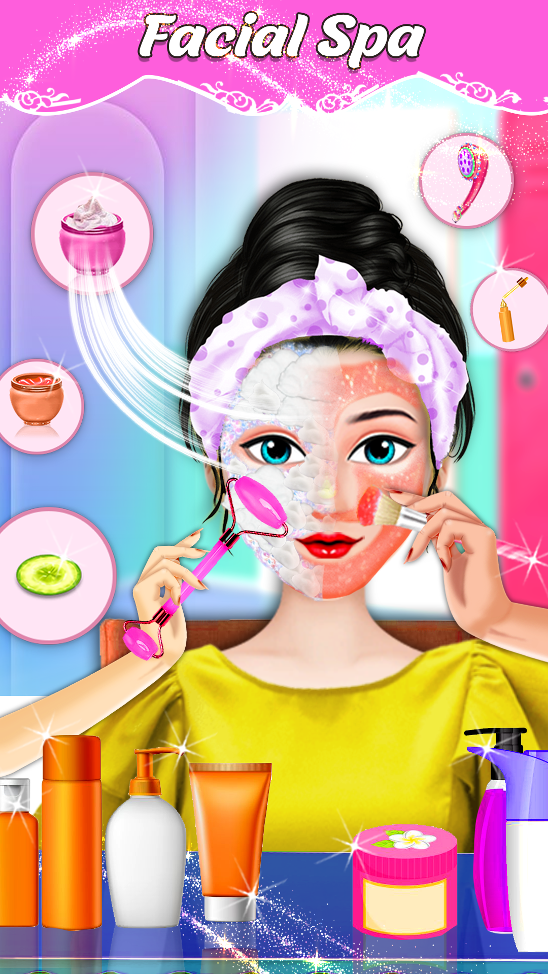 اسکرین شات 1 بازی Spa, Makeup & Dress up Games