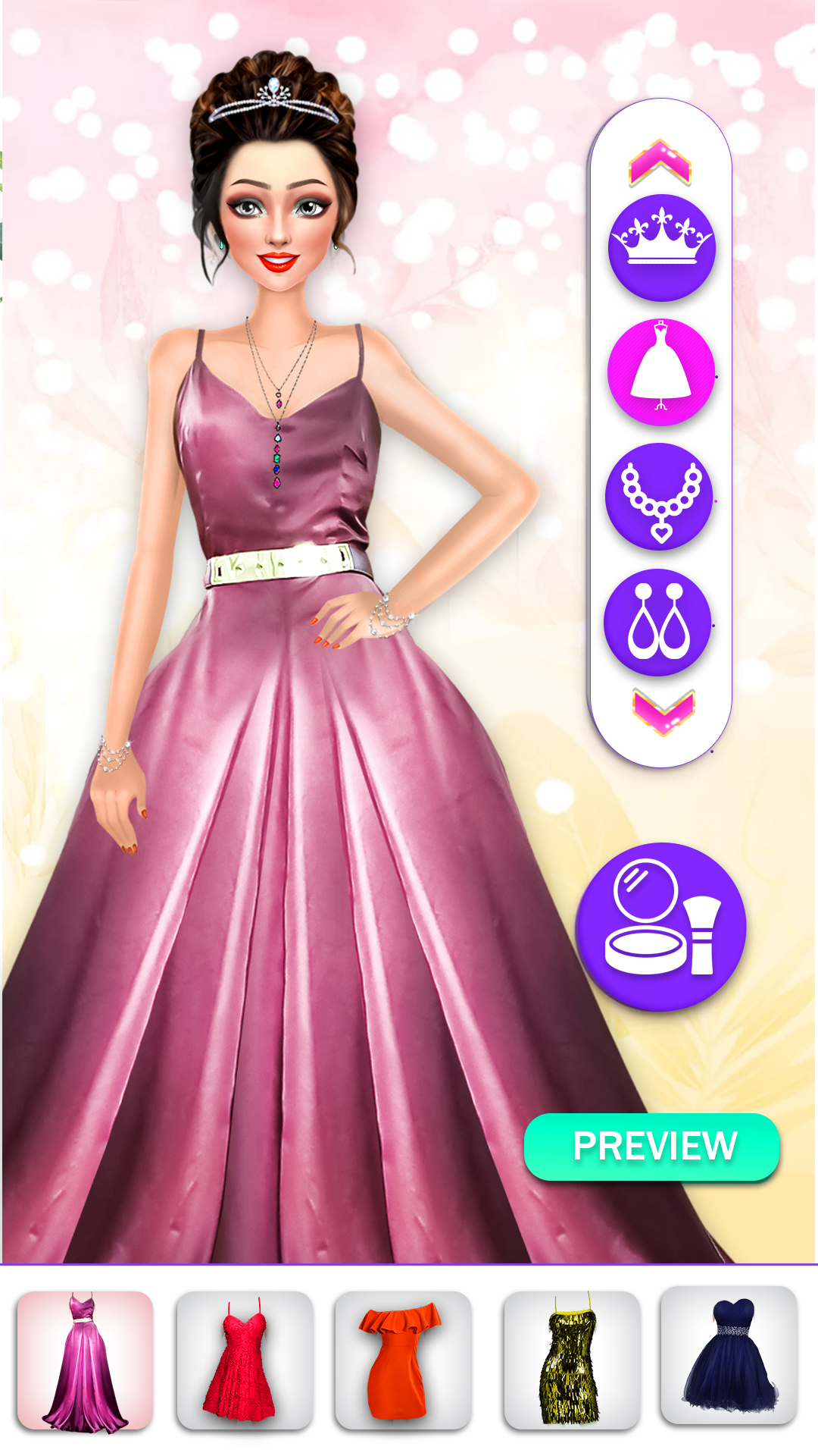 اسکرین شات 1 بازی Star Girl Beauty Makeup Games