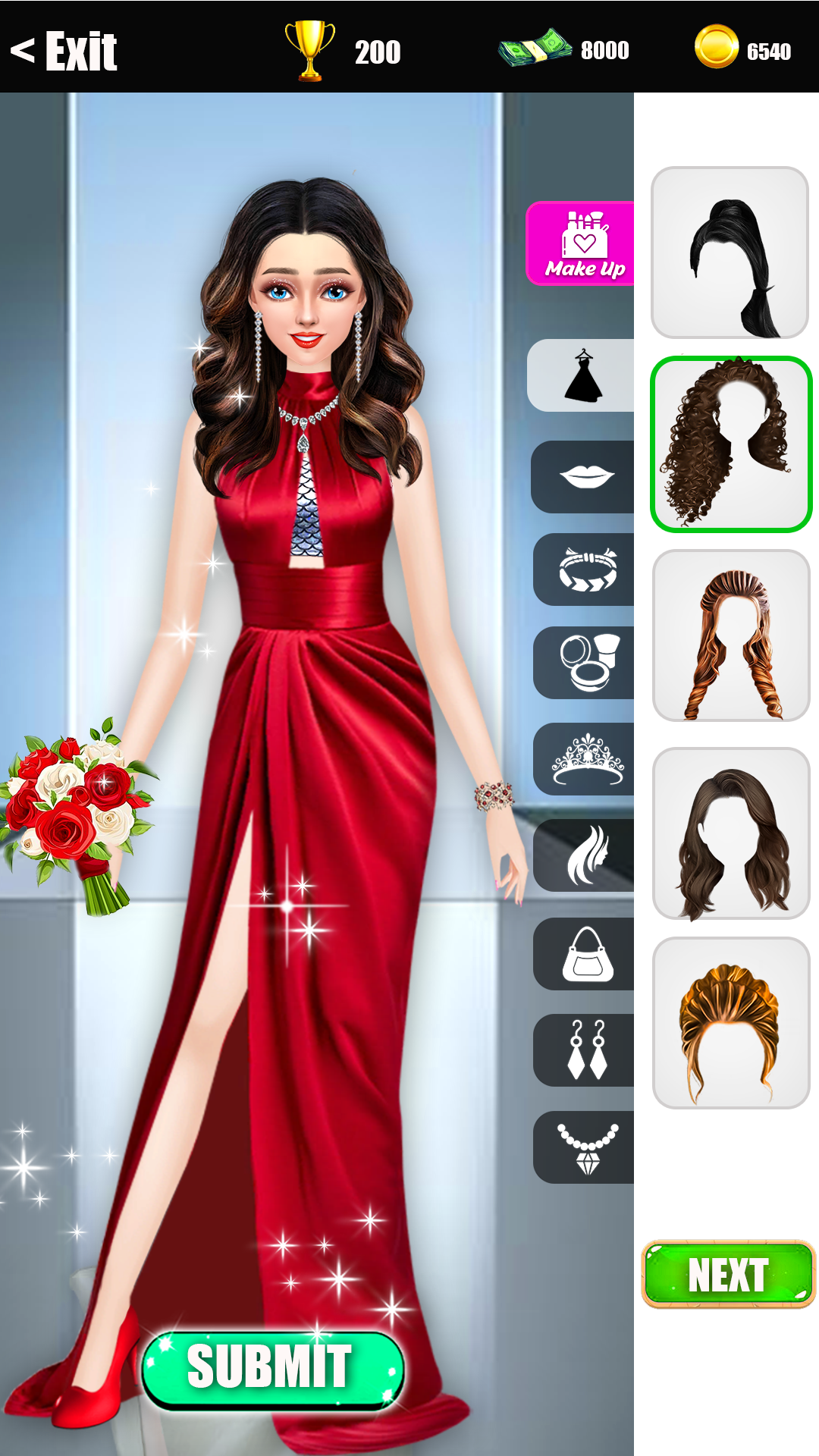 اسکرین شات 4 بازی Model Fashion Makeover Dressup