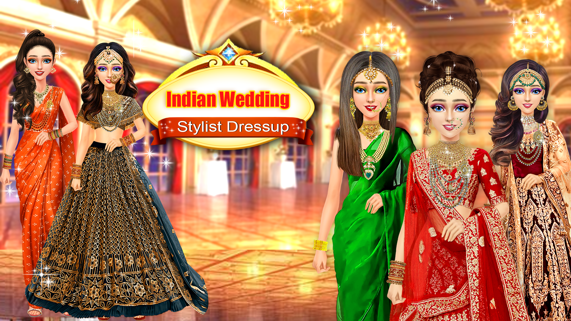 اسکرین شات 5 بازی Wedding Dress Up & Makeup Game