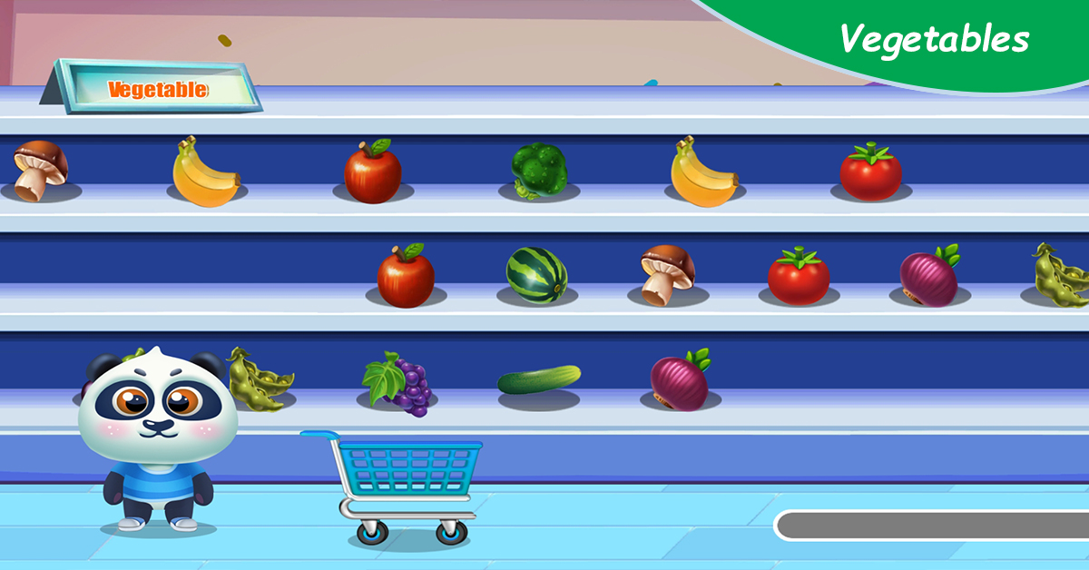اسکرین شات 5 بازی Supermarket - Kids Game