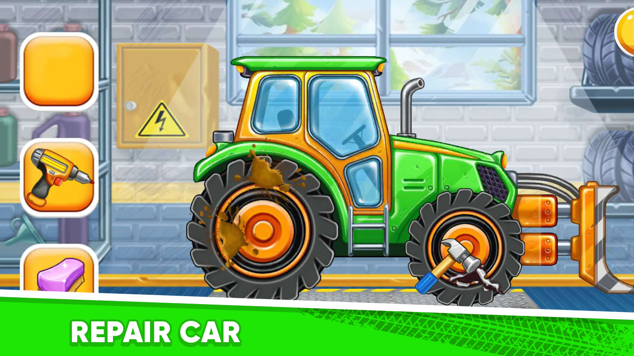 اسکرین شات 2 بازی Truck game for kids