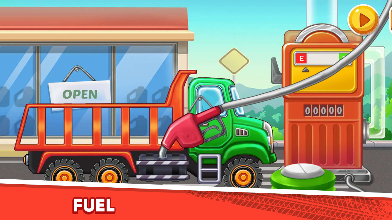 اسکرین شات 3 بازی Truck game for kids