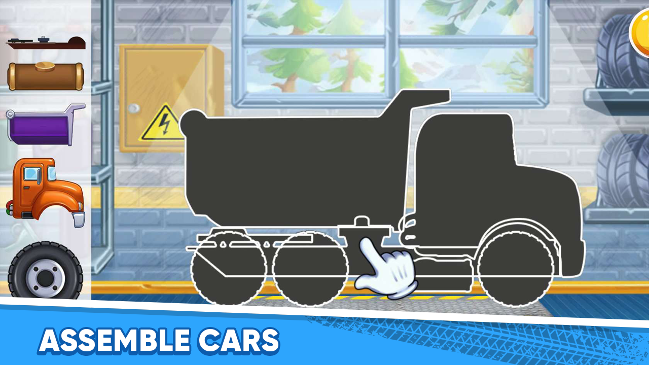اسکرین شات 4 بازی Truck game for kids