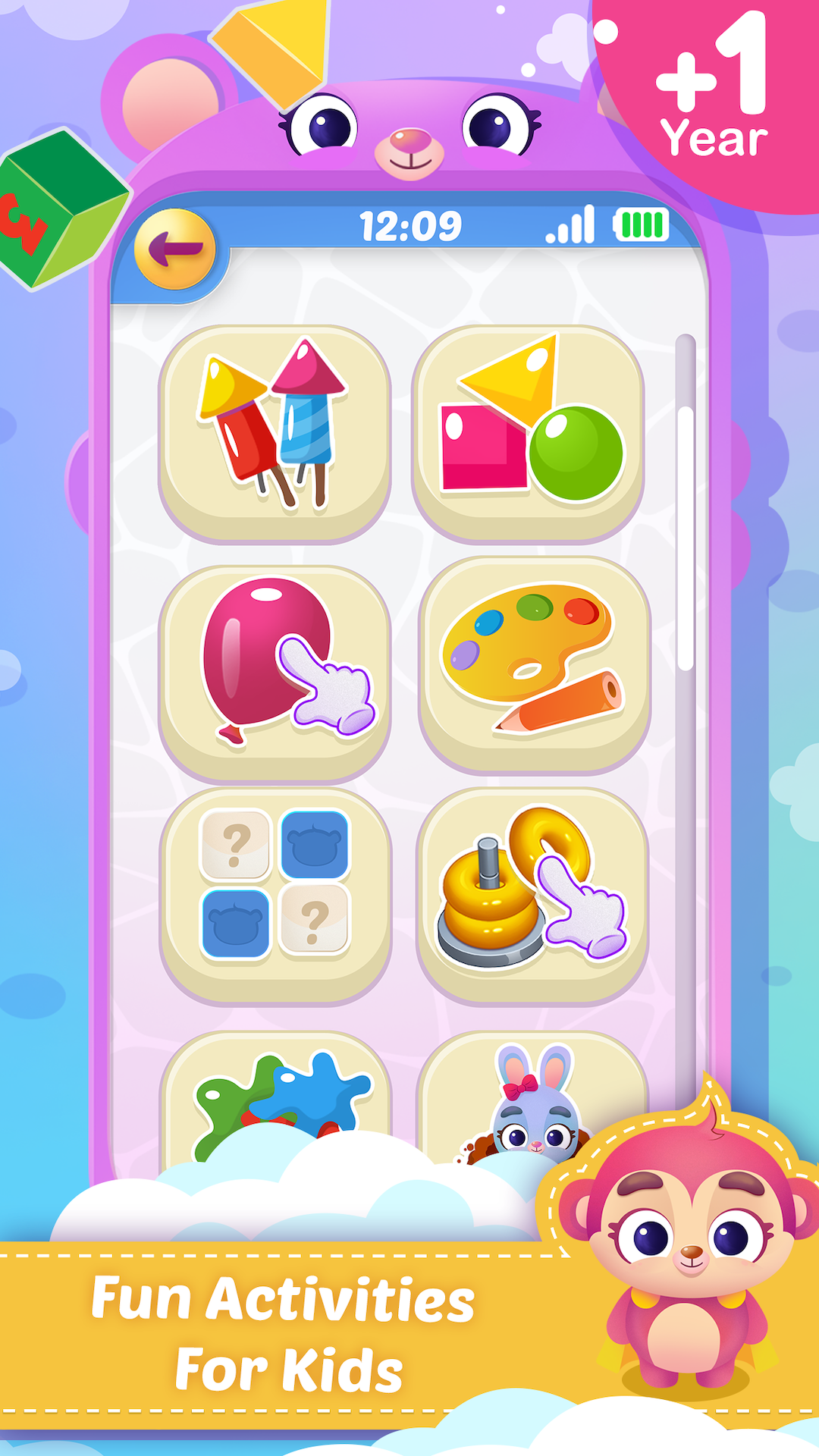 اسکرین شات 1 بازی Baby Phone - Mini Mobile Fun