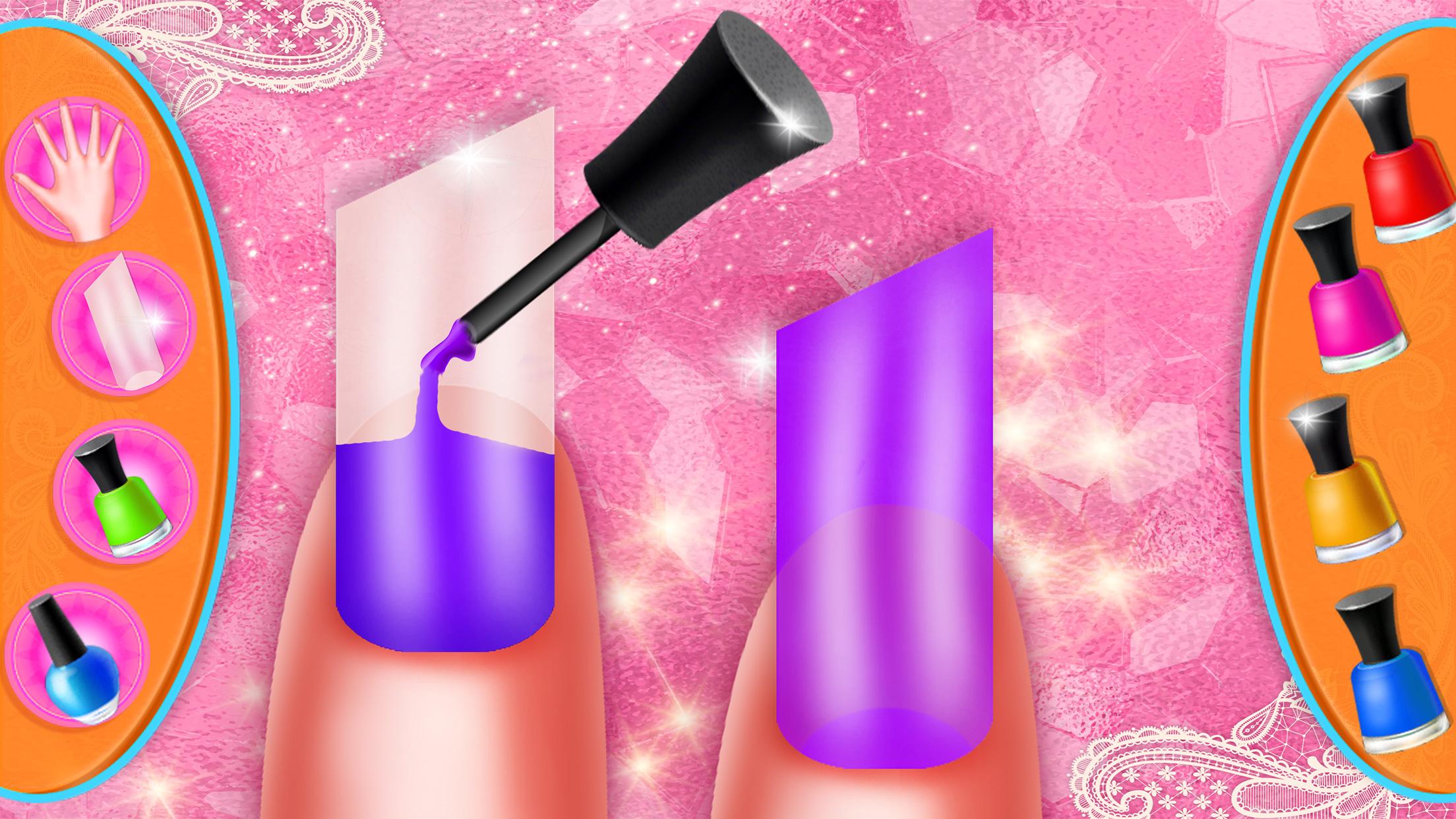 اسکرین شات 1 بازی Beauty Nail Art Fashion Salon