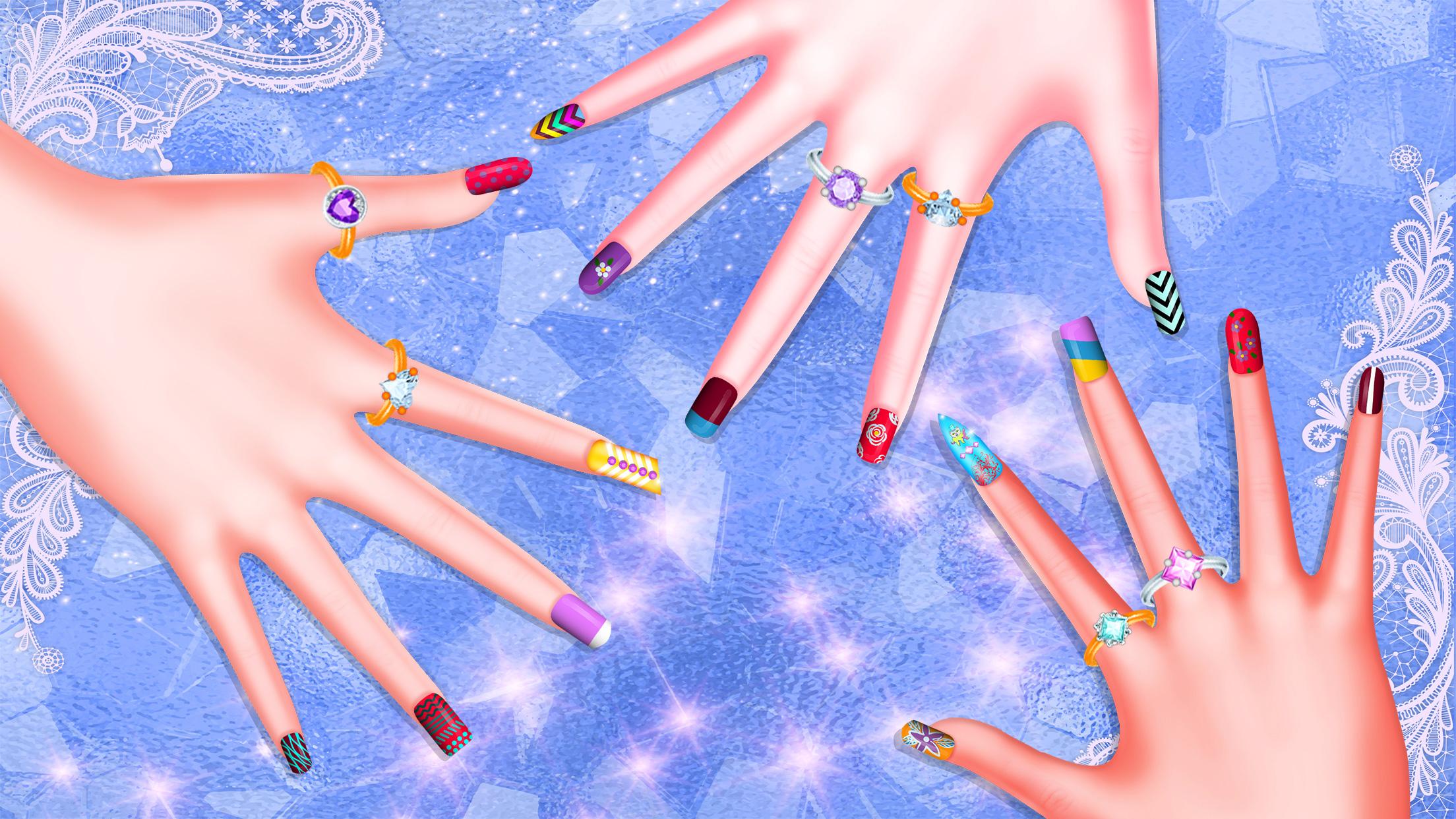 اسکرین شات 5 بازی Beauty Nail Art Fashion Salon