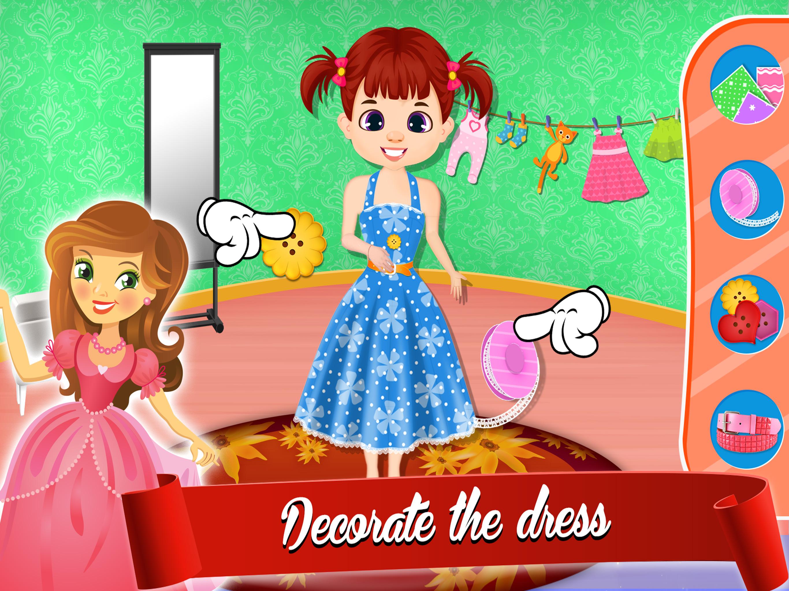 اسکرین شات 2 بازی Cute Dress Maker Tailor Shop