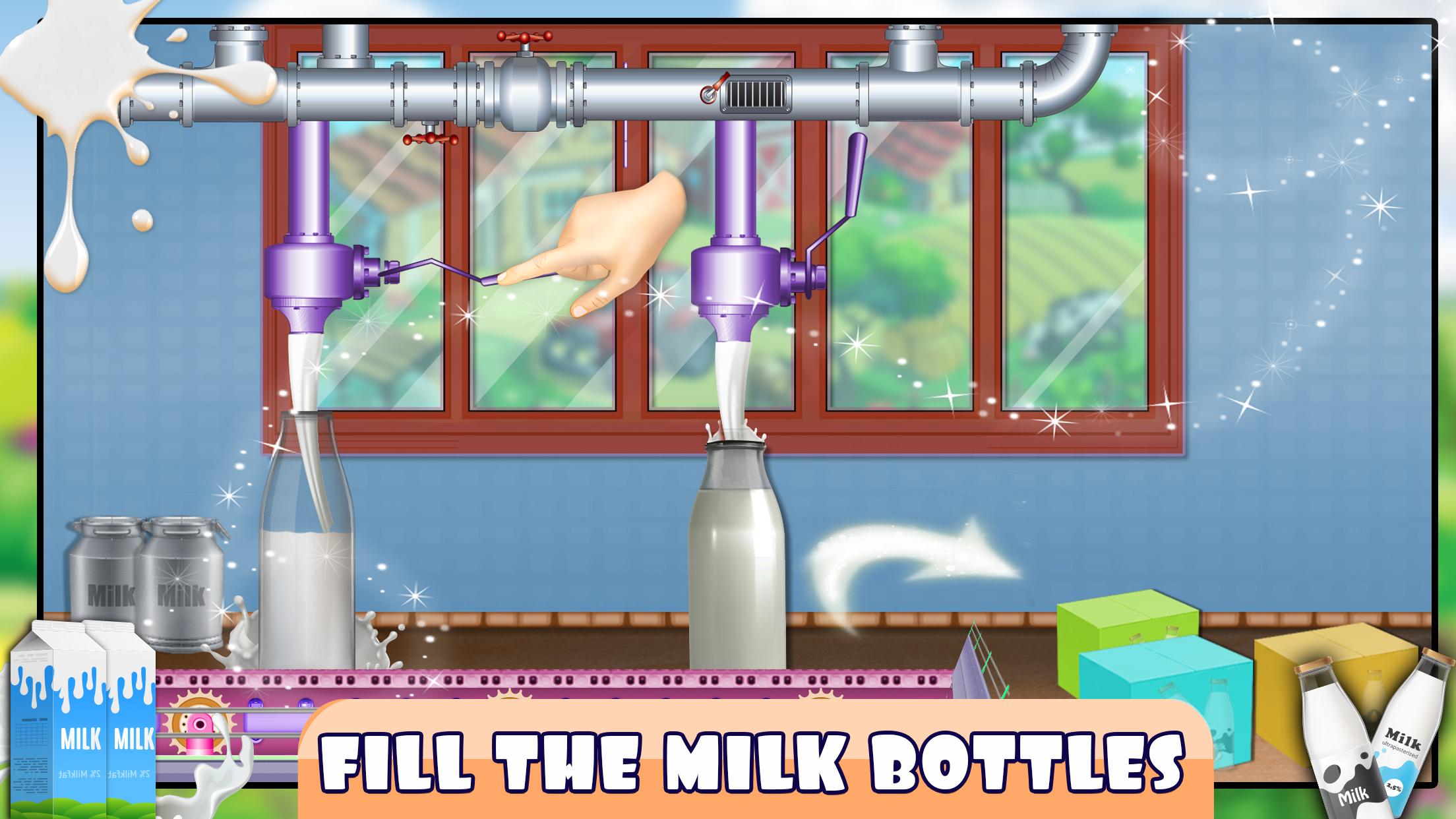 اسکرین شات 2 بازی Cow Dairy Farm Milk Factory