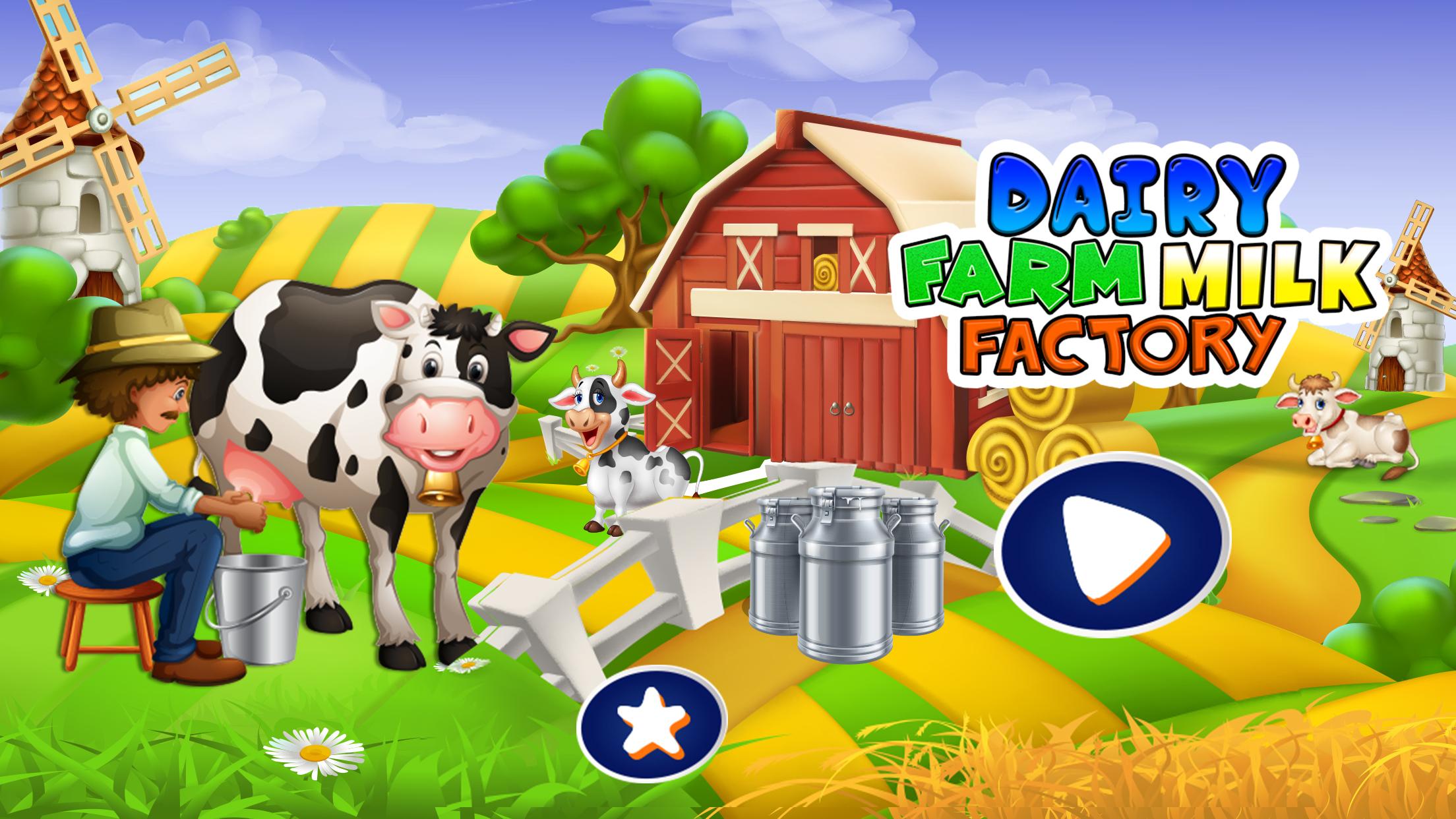 اسکرین شات 5 بازی Cow Dairy Farm Milk Factory