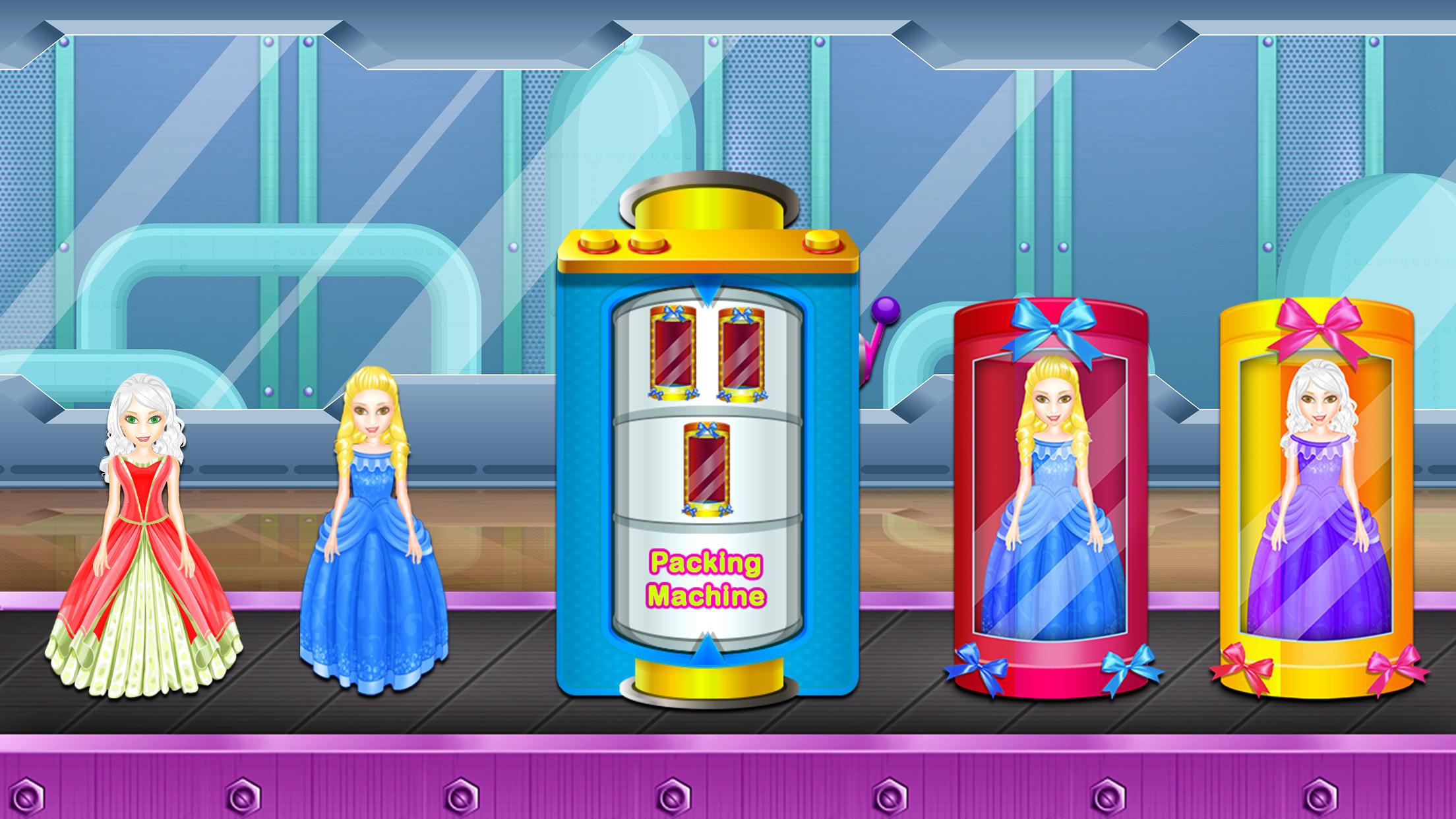 اسکرین شات 2 بازی Dream Doll Toy Maker Factory