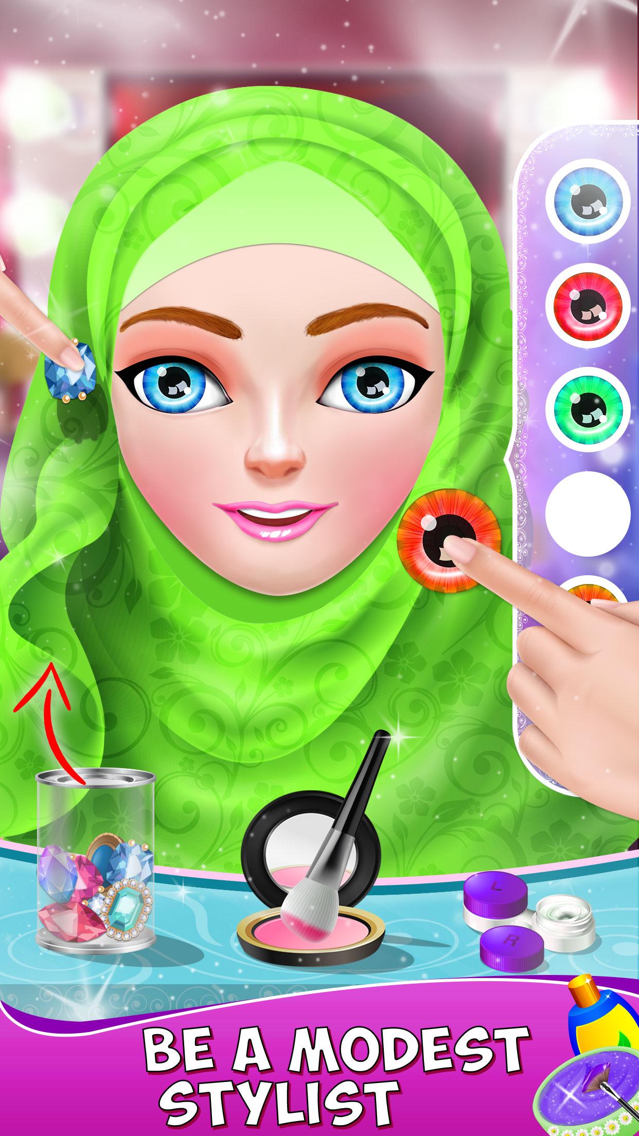 اسکرین شات 3 بازی Hijab Fashion: Dress Up Games