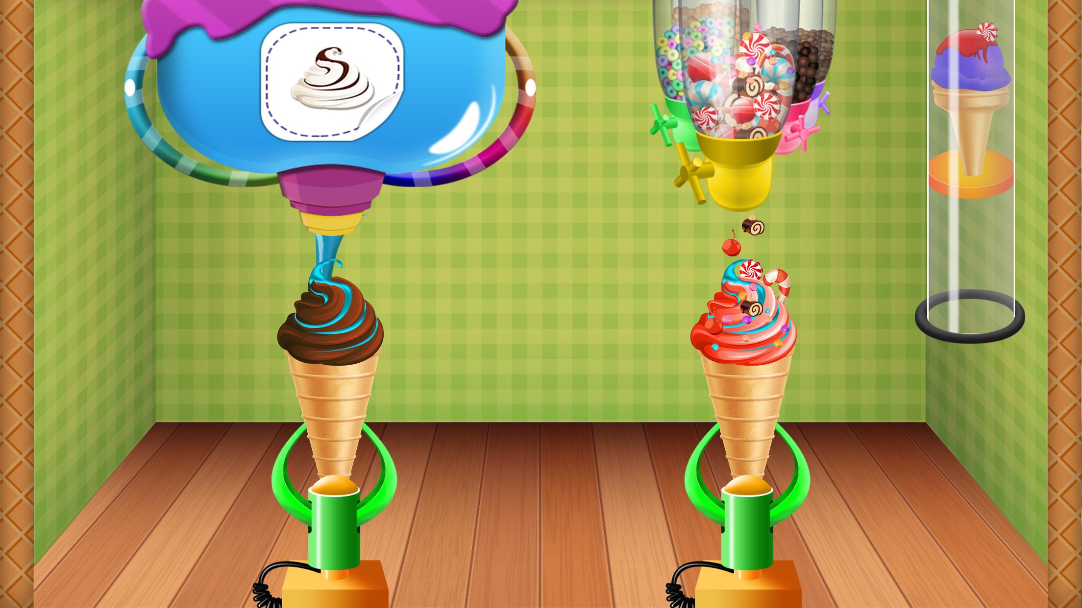 اسکرین شات 2 بازی Ice Cream Cone Maker Factory