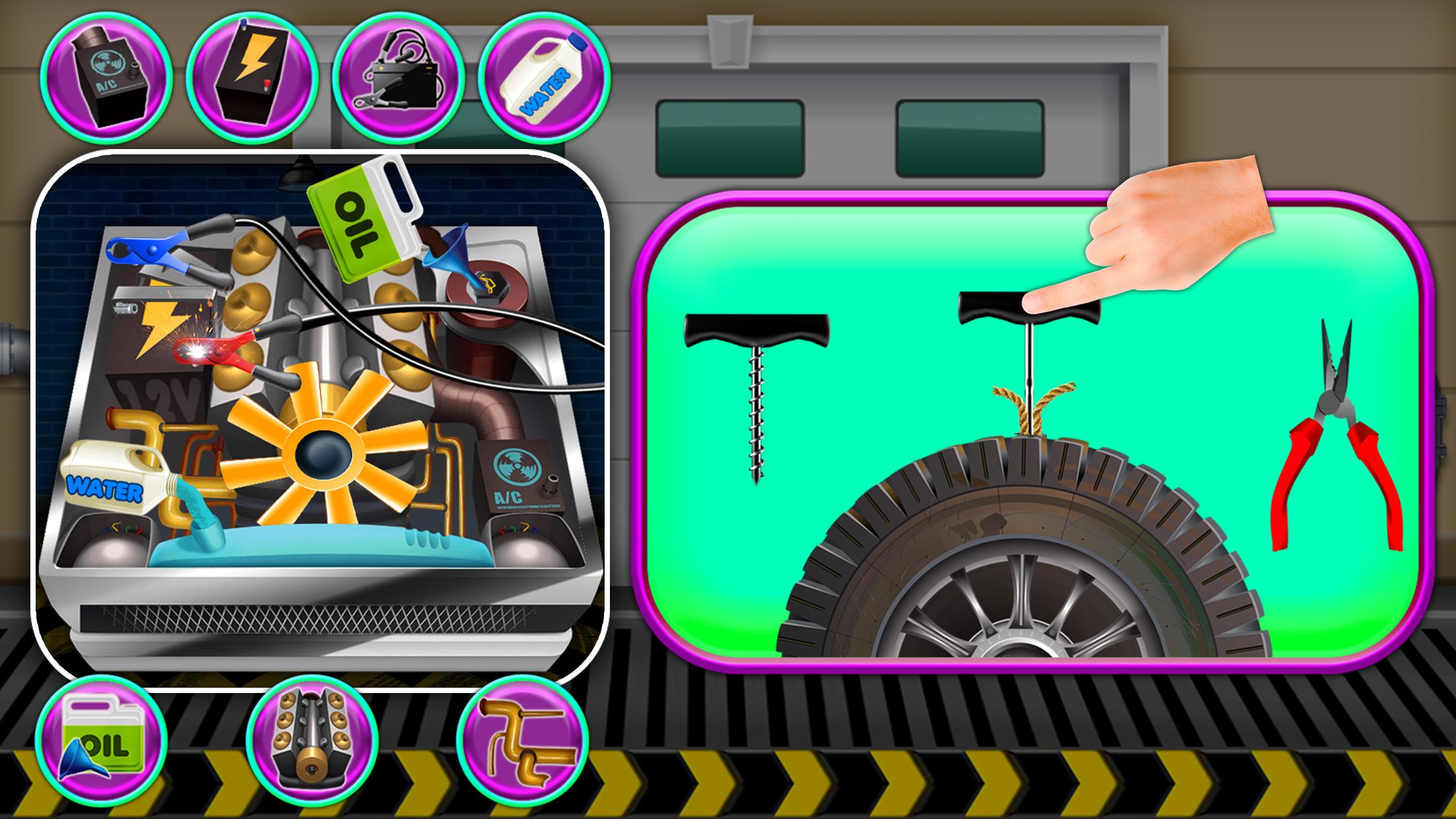 اسکرین شات 2 بازی Police Car Wash Cleanup