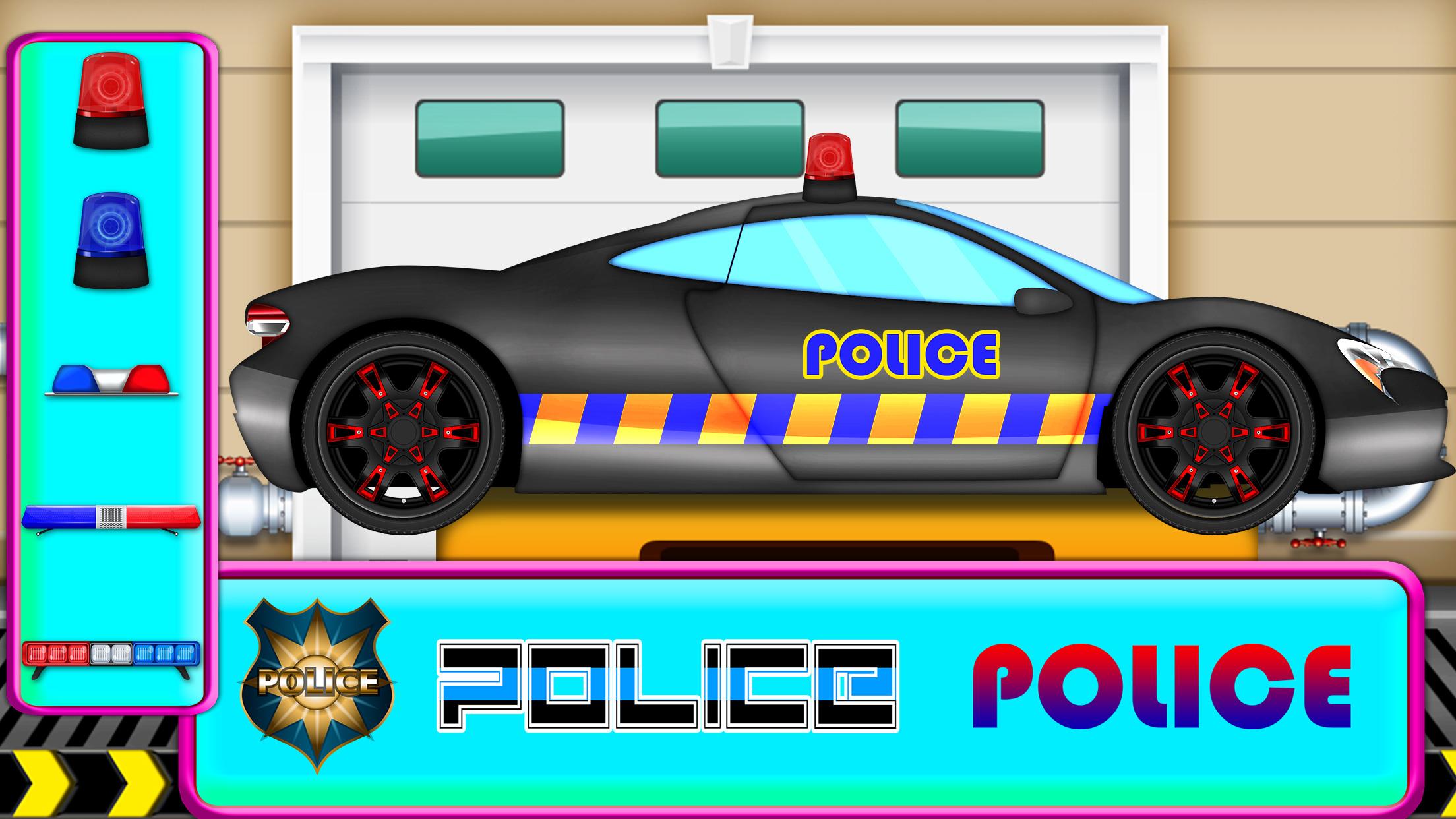 اسکرین شات 5 بازی Police Car Wash Cleanup