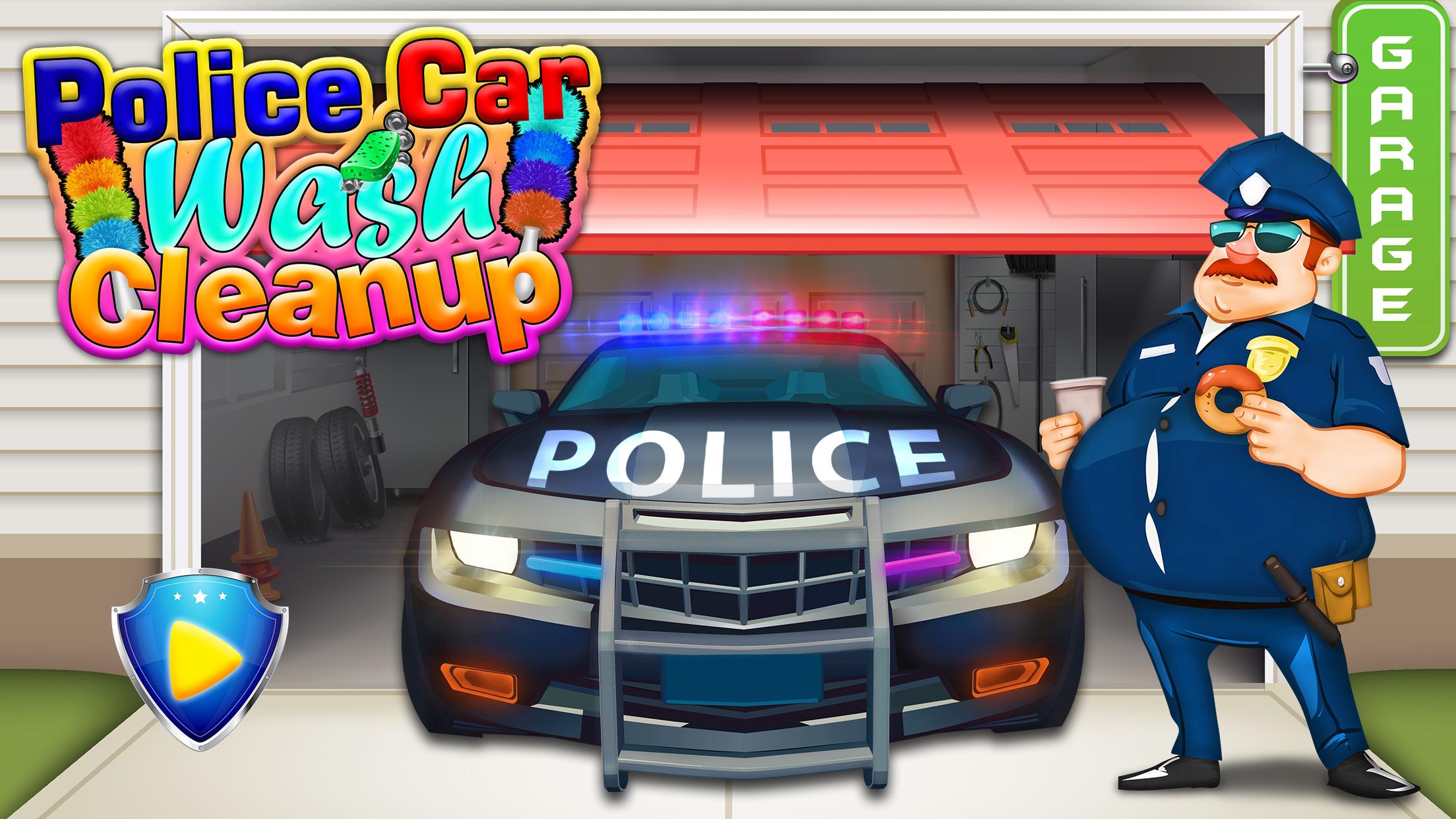 اسکرین شات 6 بازی Police Car Wash Cleanup