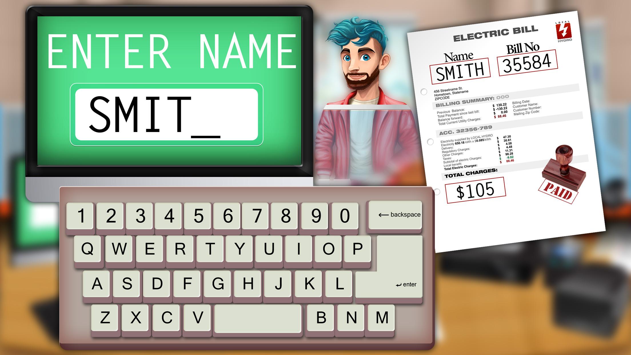 اسکرین شات 3 بازی Virtual Cashier & Bank Manager
