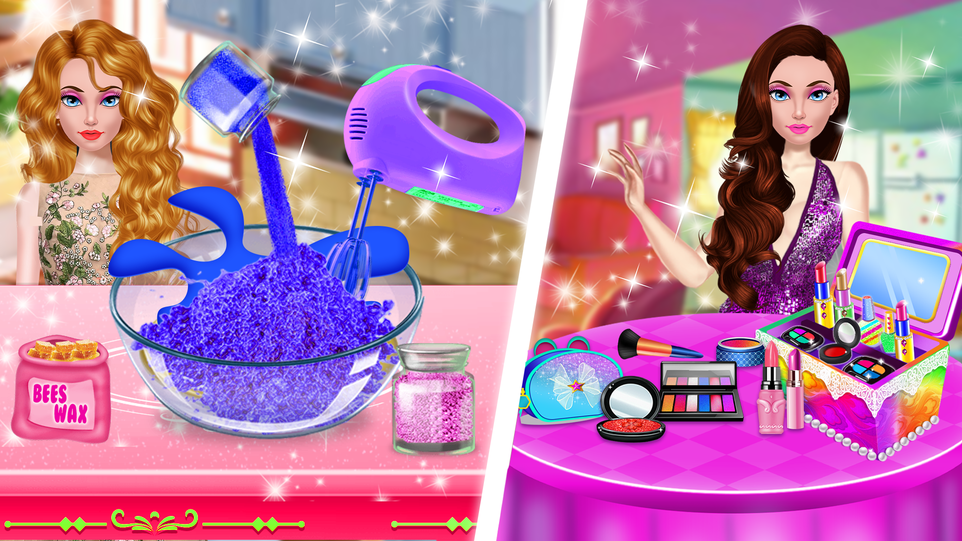 اسکرین شات 4 بازی DIY Makeup kit- Makeover Games