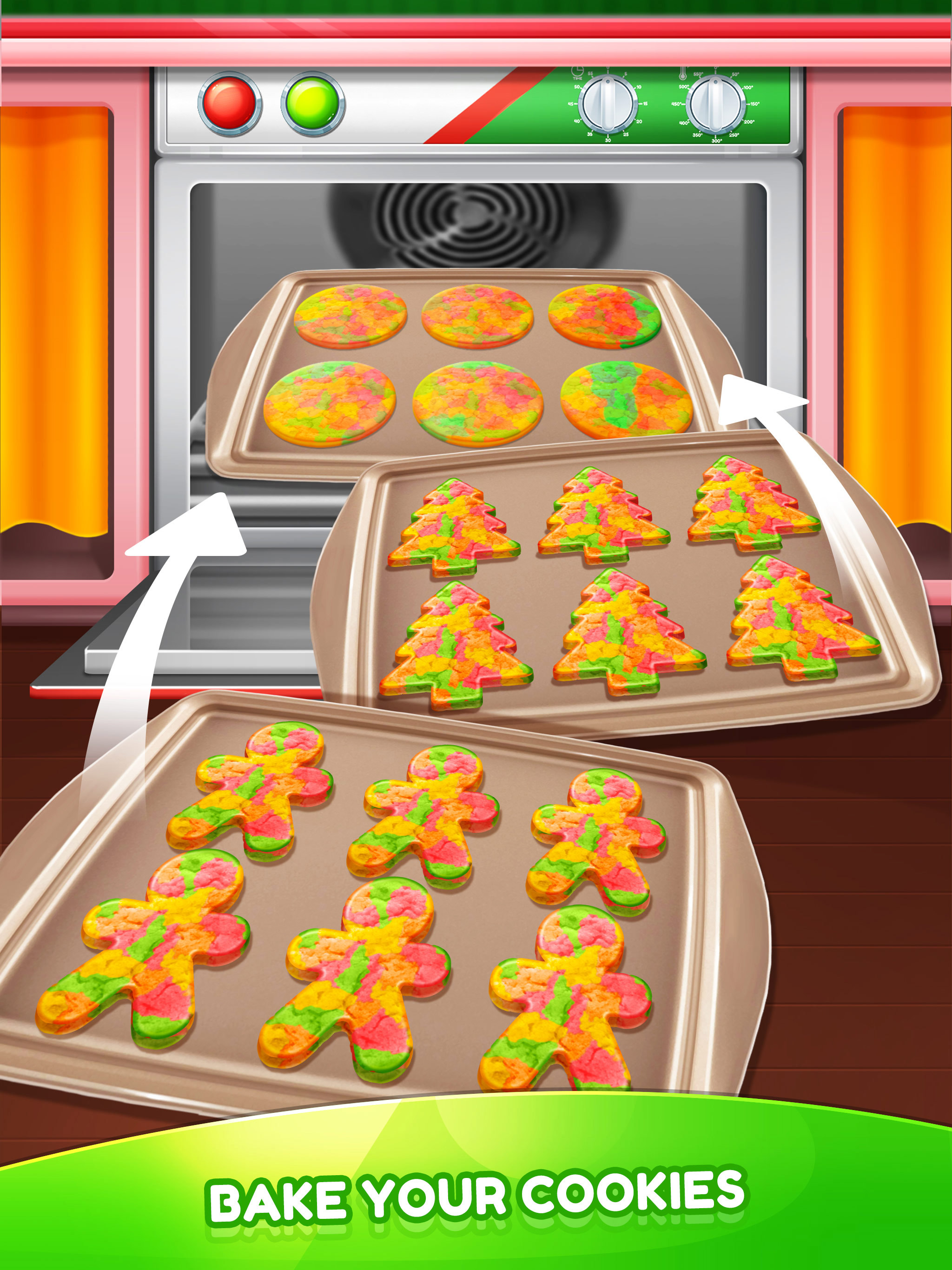 اسکرین شات 2 بازی Sweet Cookies: Unicorn Dessert