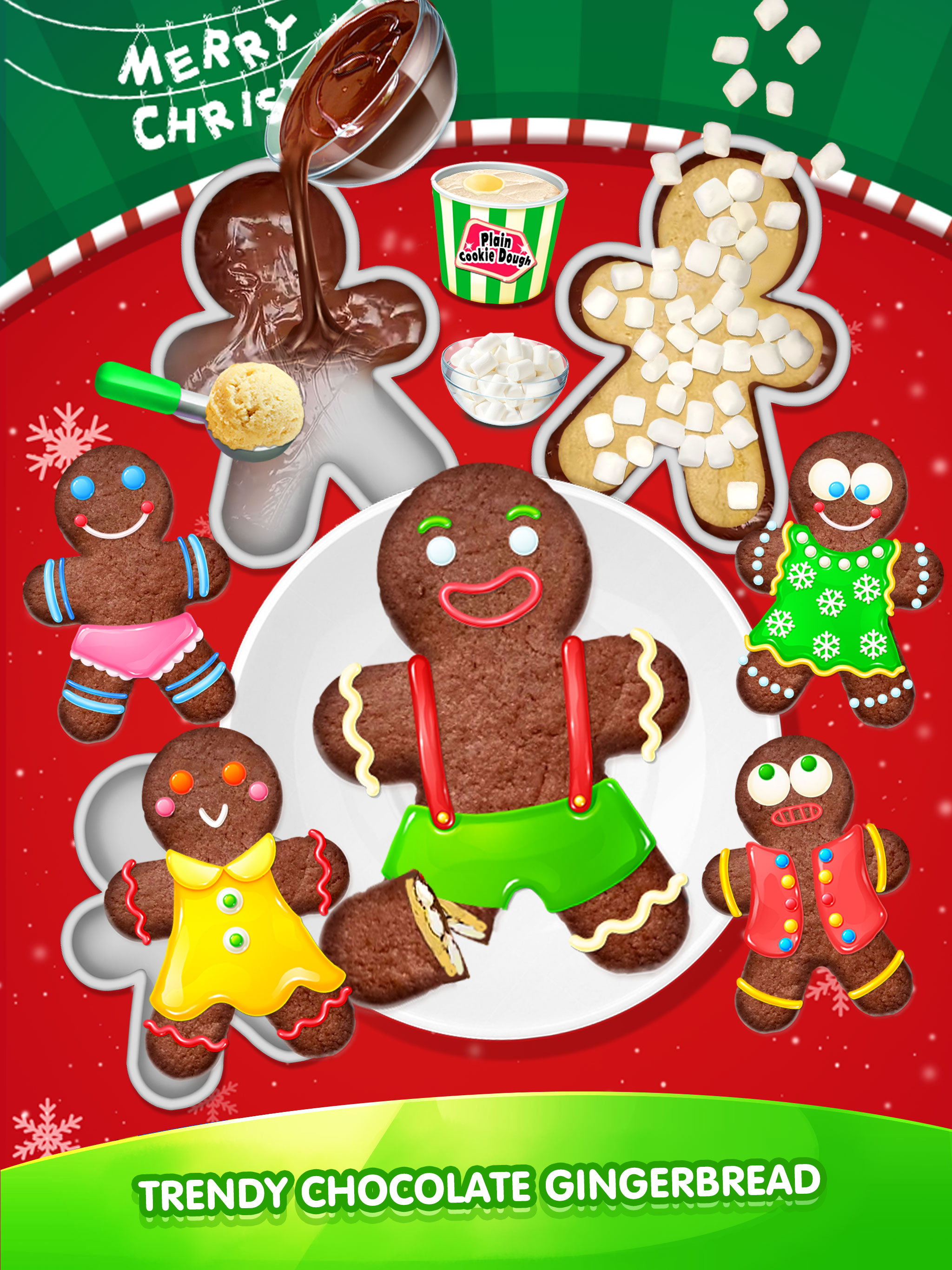 اسکرین شات 5 بازی Sweet Cookies: Unicorn Dessert