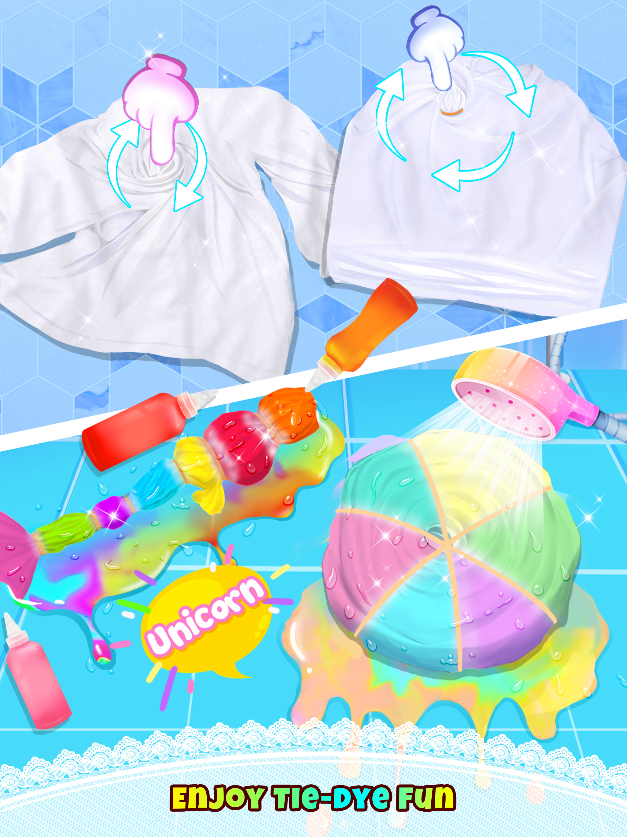 اسکرین شات 2 بازی Tie Dye Pro - Fashion Designer