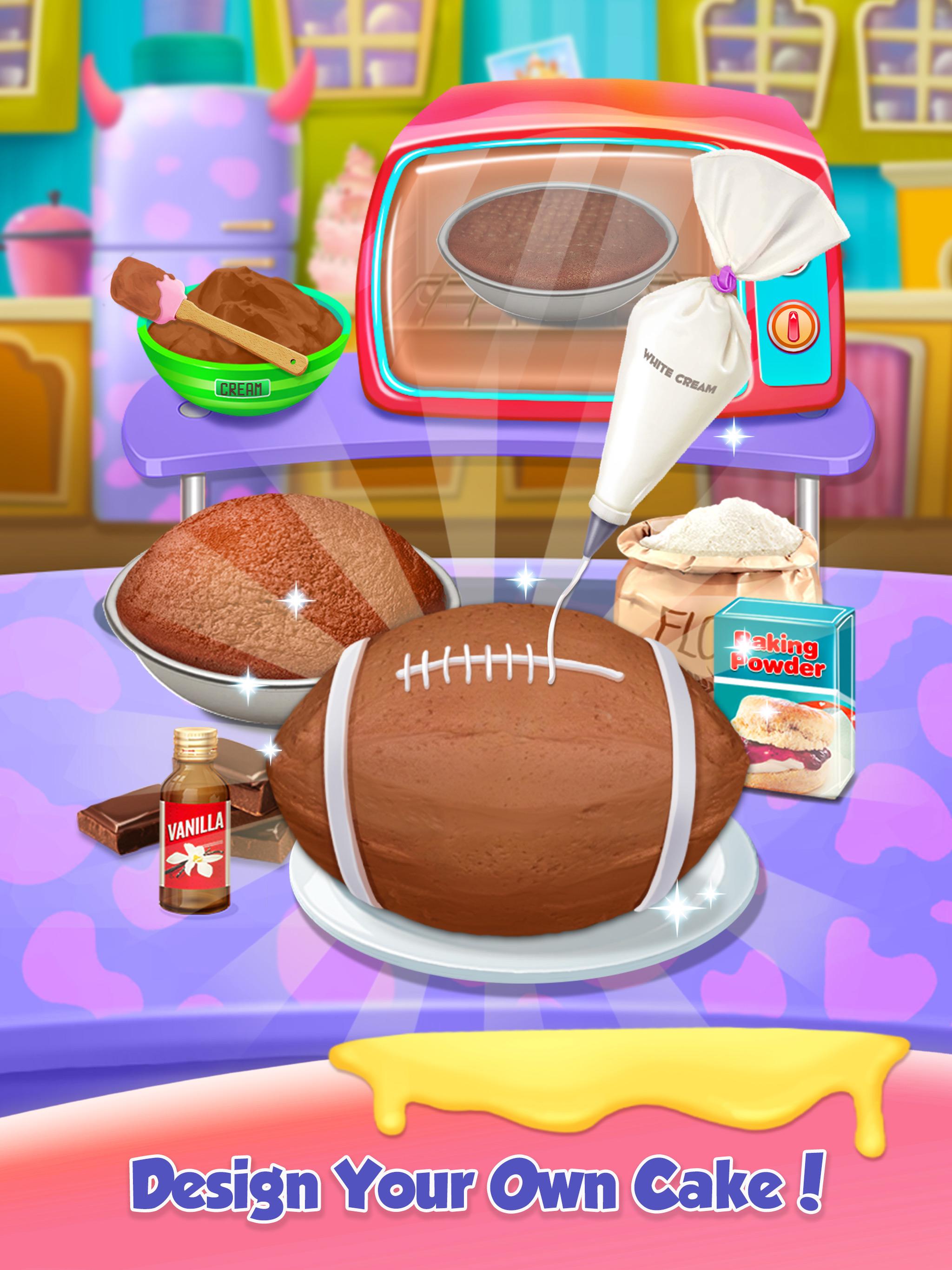 اسکرین شات 2 بازی Wild Cake - Cake Desserts Chef