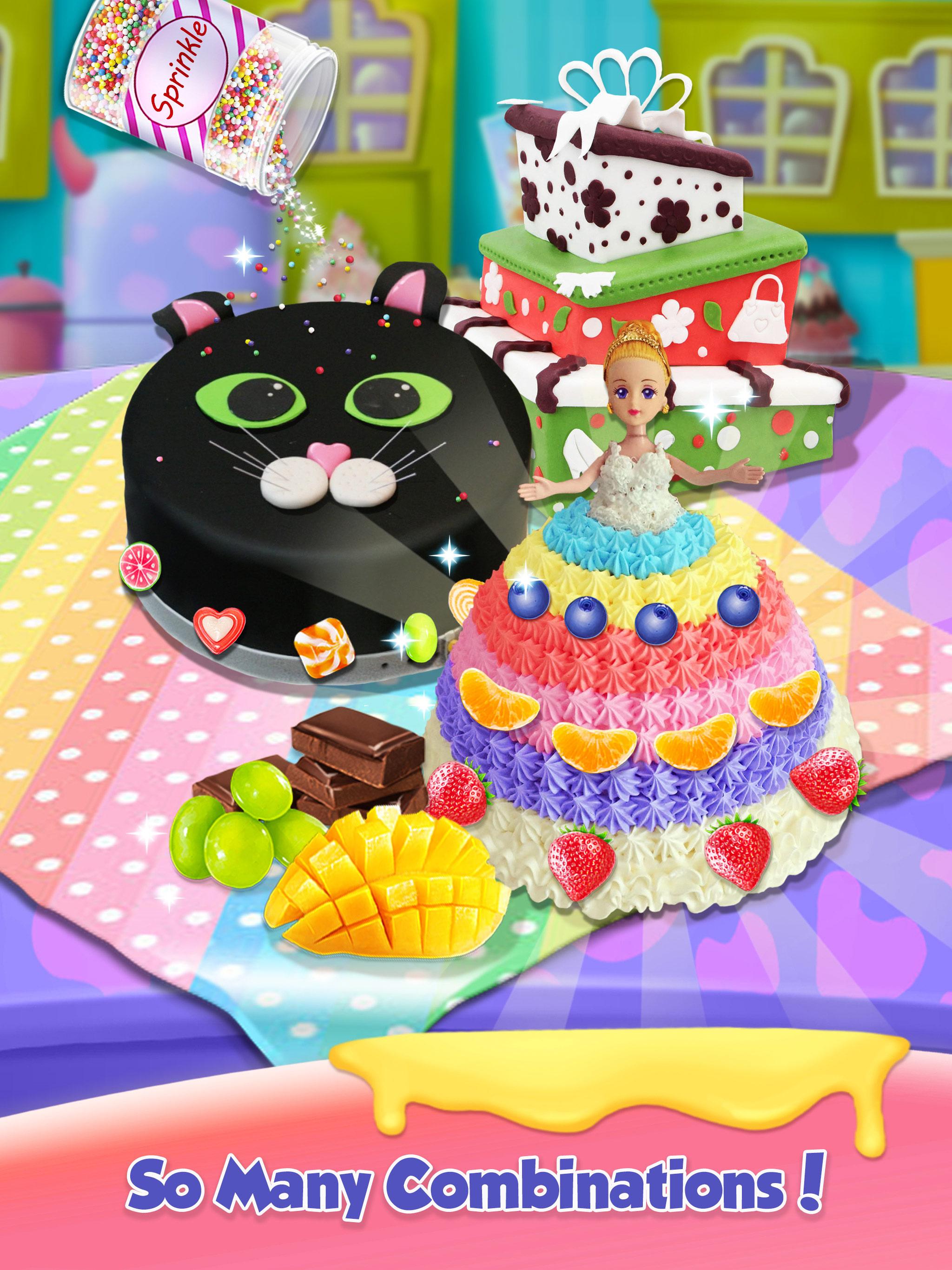 اسکرین شات 3 بازی Wild Cake - Cake Desserts Chef