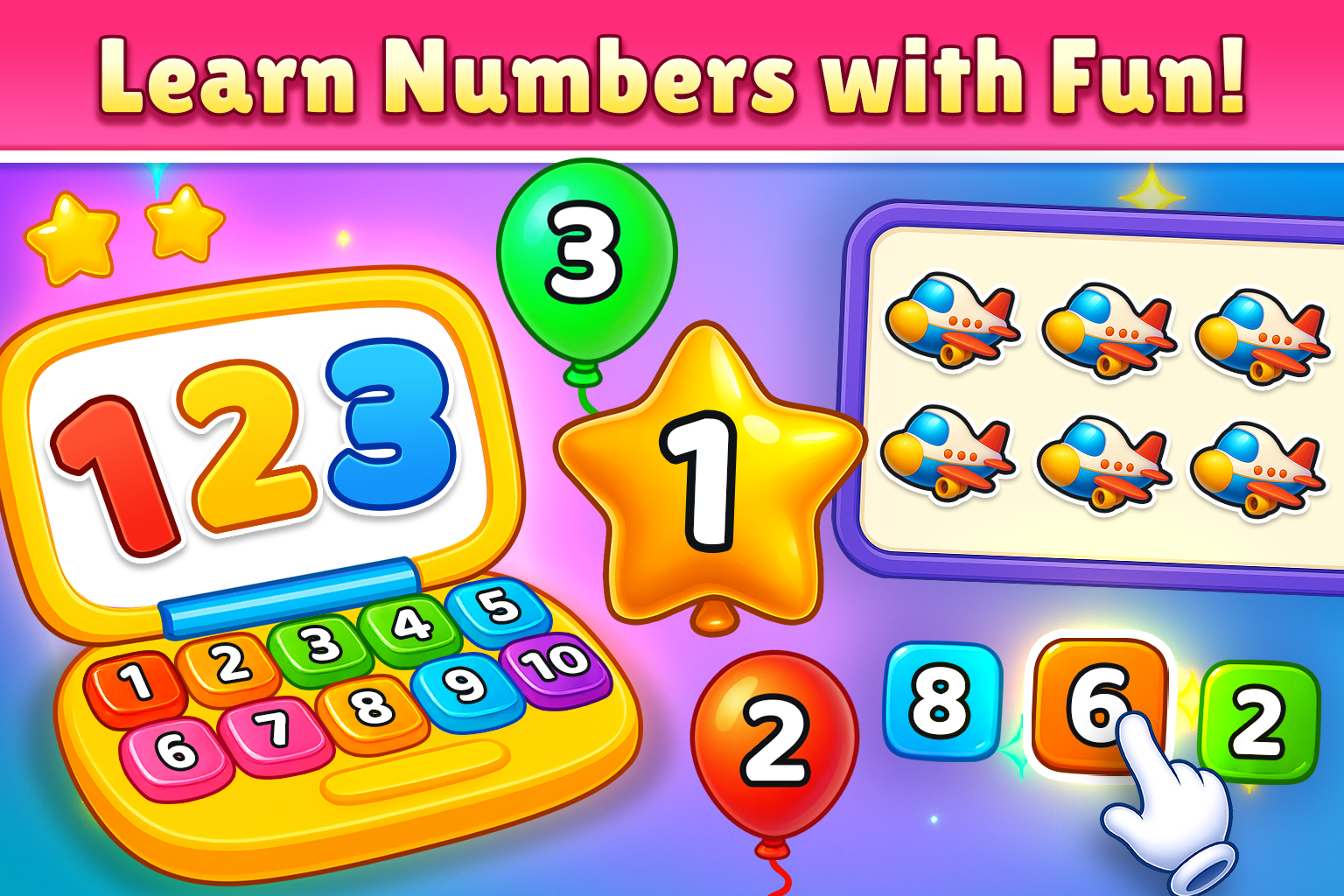 اسکرین شات 4 بازی Alphabet Laptop - Educational