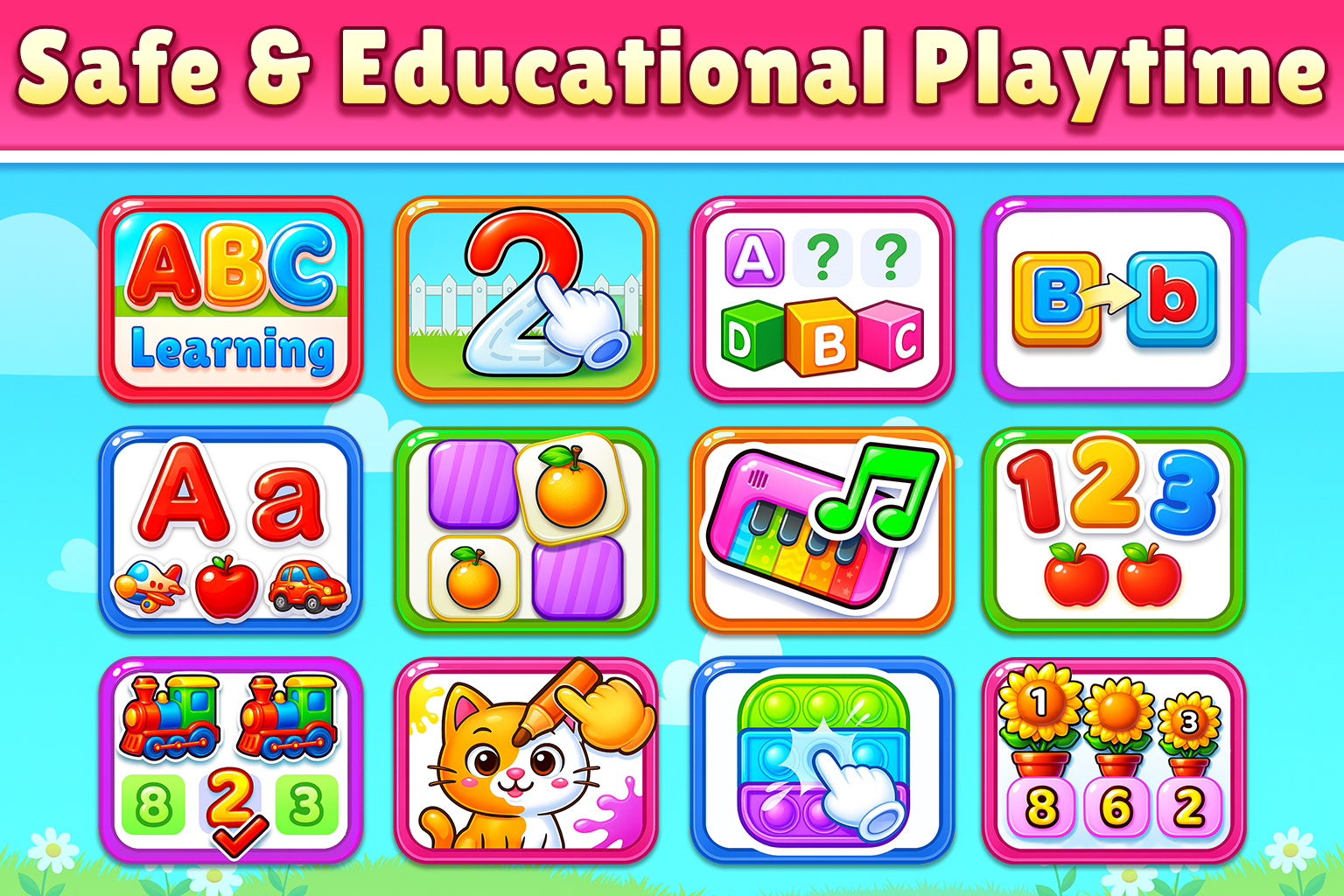 اسکرین شات 5 بازی Alphabet Laptop - Educational
