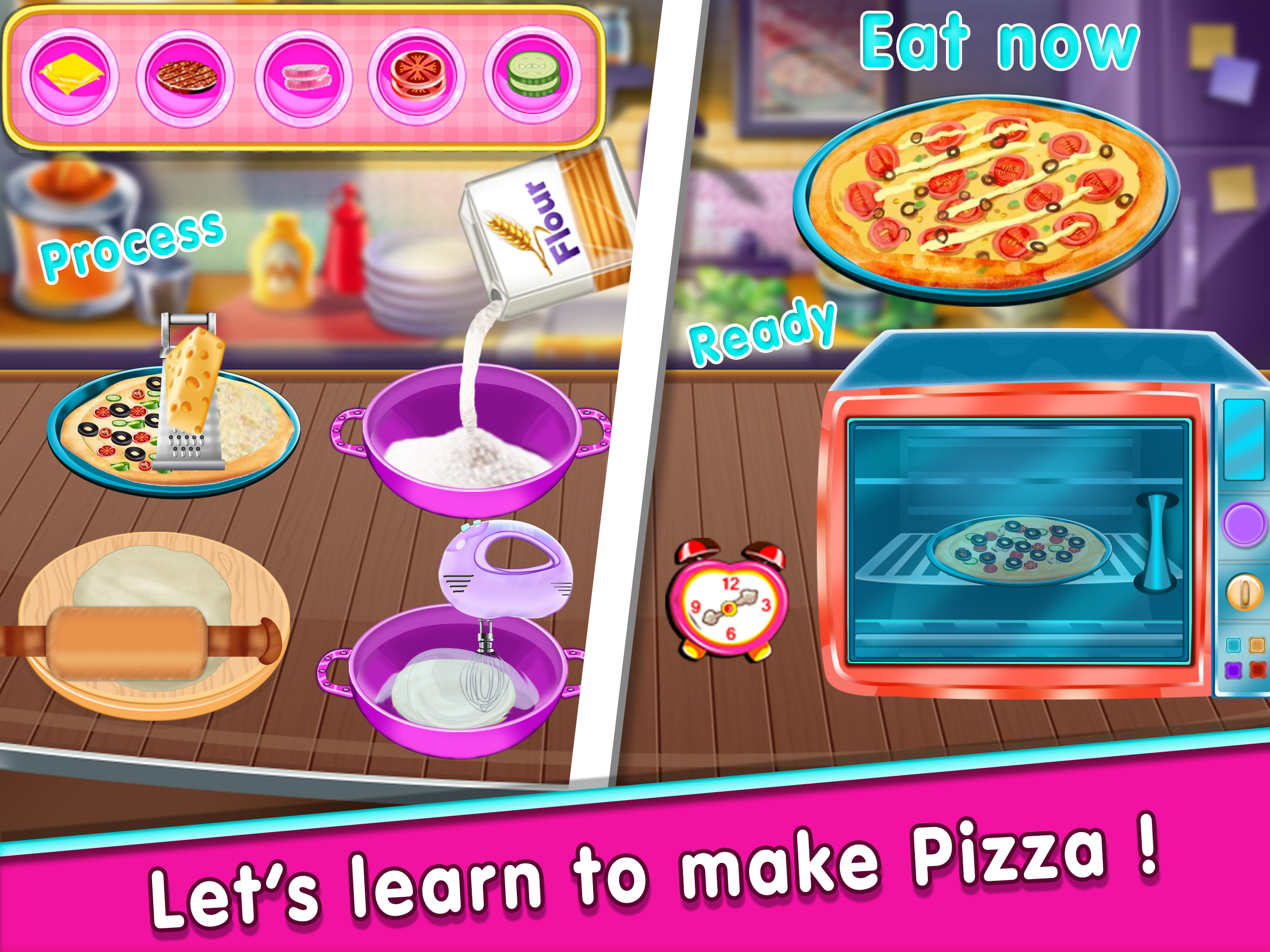 اسکرین شات 4 بازی Fast food cooking games