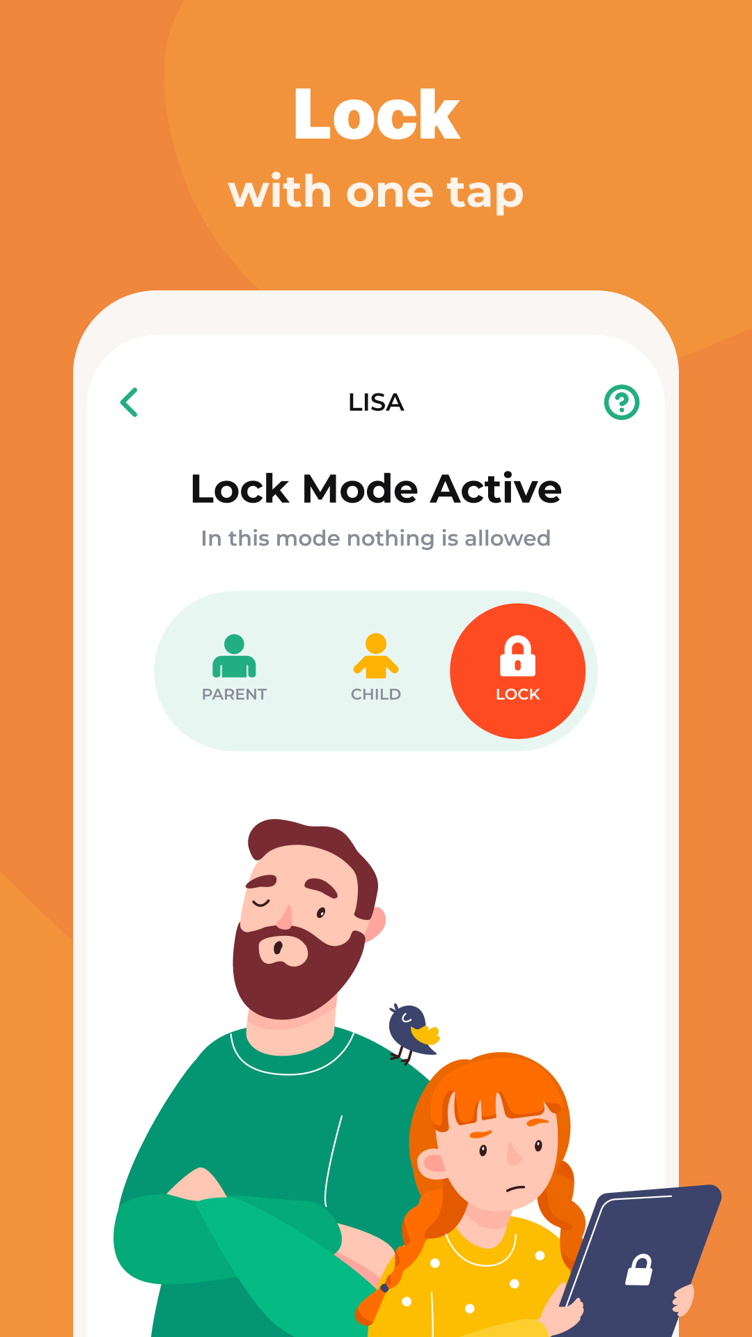 اسکرین شات 2 برنامه Parental Control - Kidslox