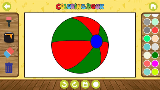 اسکرین شات 6 برنامه Kids Coloring Book