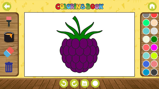 اسکرین شات 5 برنامه Kids Coloring Book