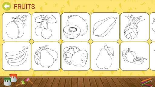اسکرین شات 3 برنامه Kids Coloring Book