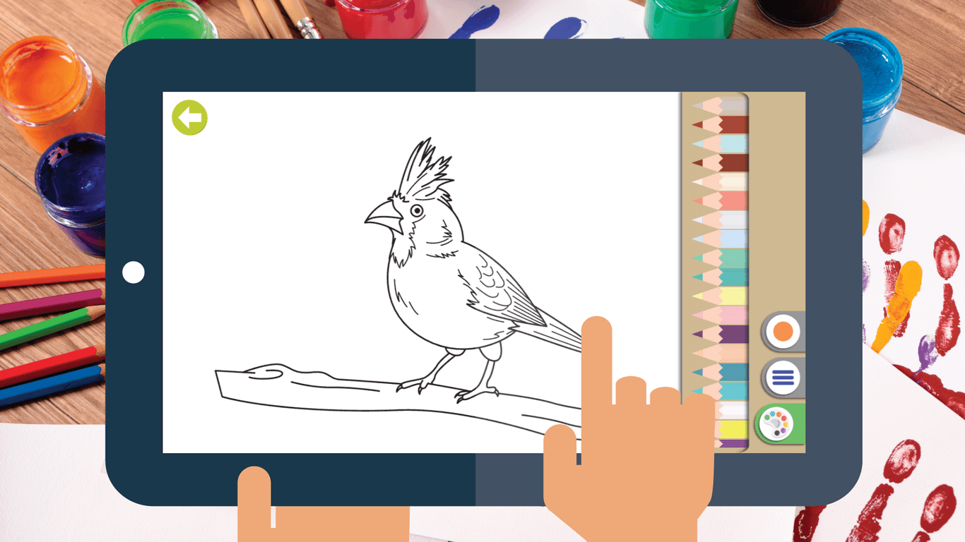 اسکرین شات 6 بازی Coloring book for kids