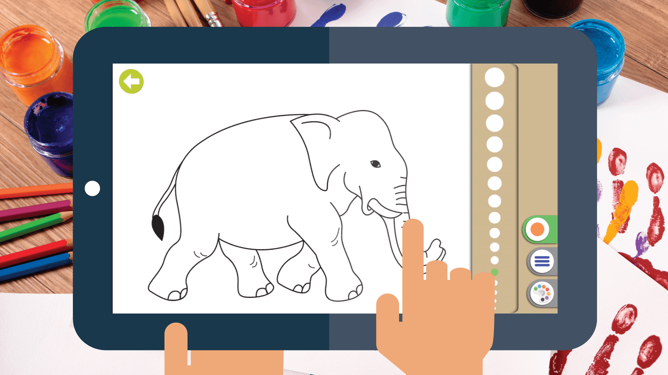 اسکرین شات 8 بازی Coloring book for kids