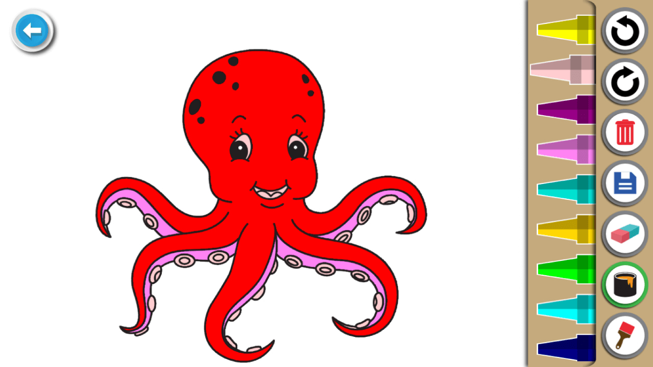 اسکرین شات 7 بازی Animal Coloring Book for kids