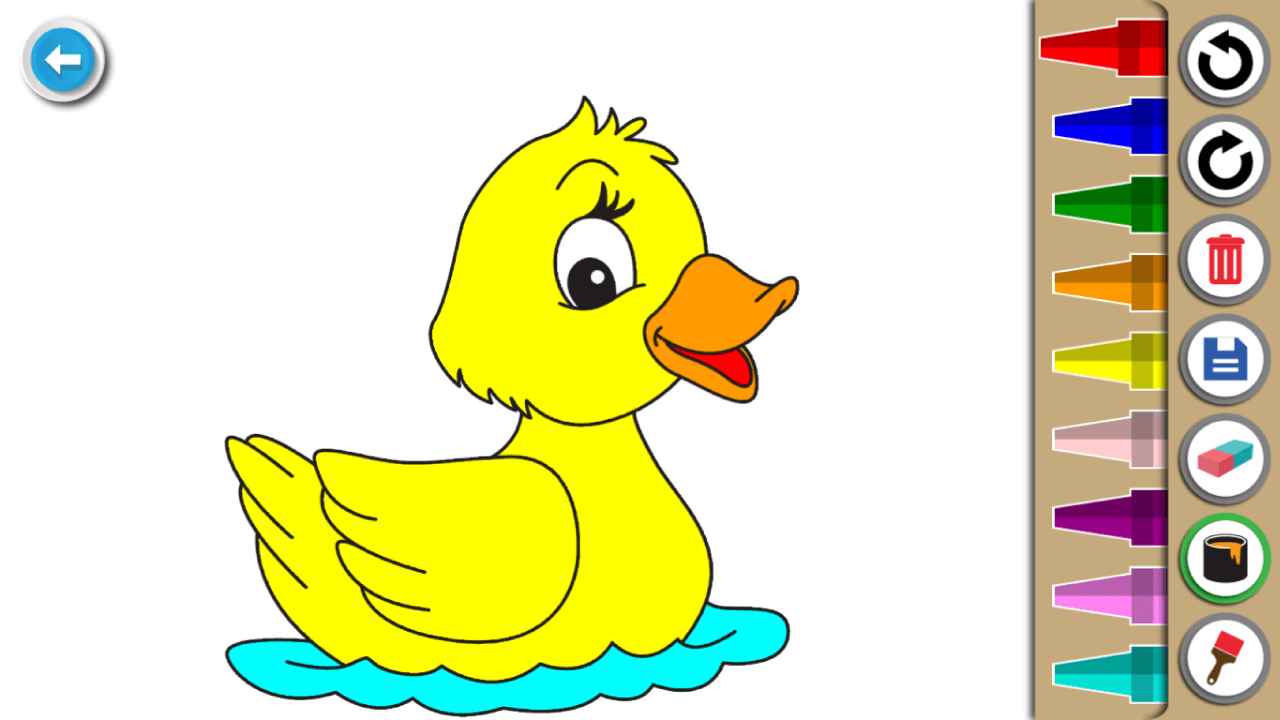 اسکرین شات 4 بازی Animal Coloring Book for kids