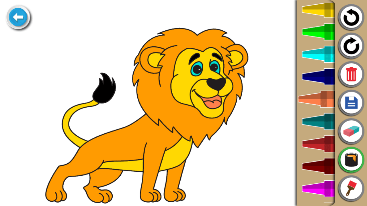 اسکرین شات 6 بازی Animal Coloring Book for kids