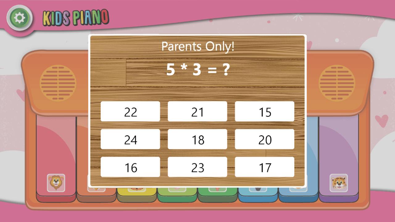 اسکرین شات 3 بازی Kids Piano