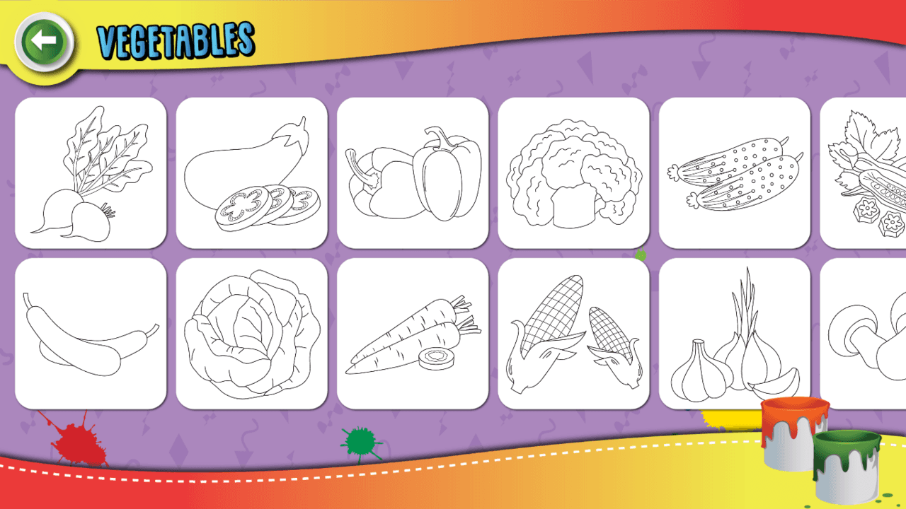 اسکرین شات 2 بازی Baby Coloring Games for Kids
