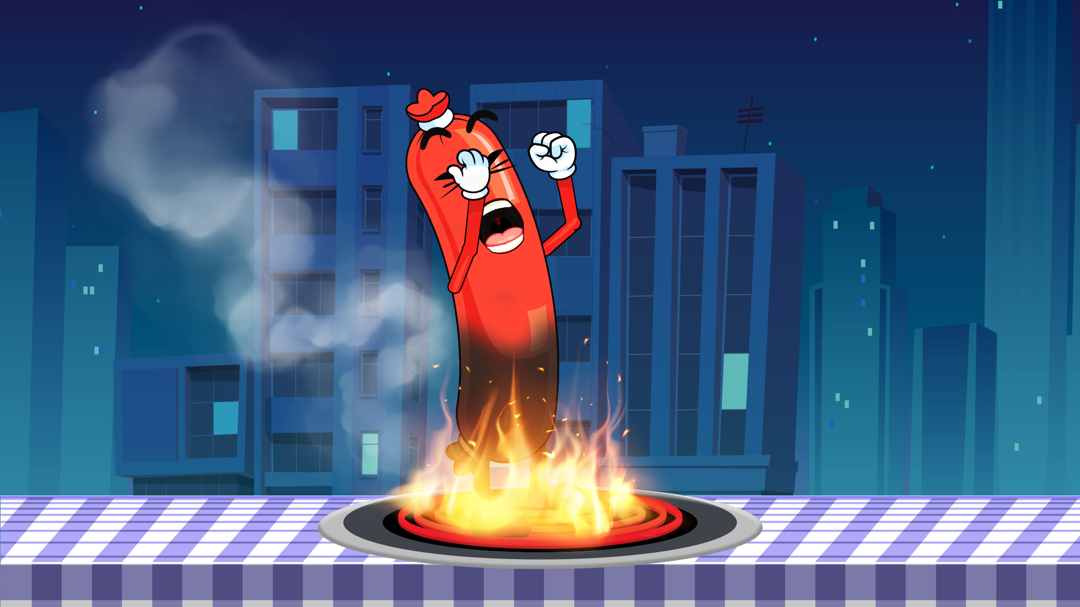 اسکرین شات 2 بازی Sausage Survival Run Game